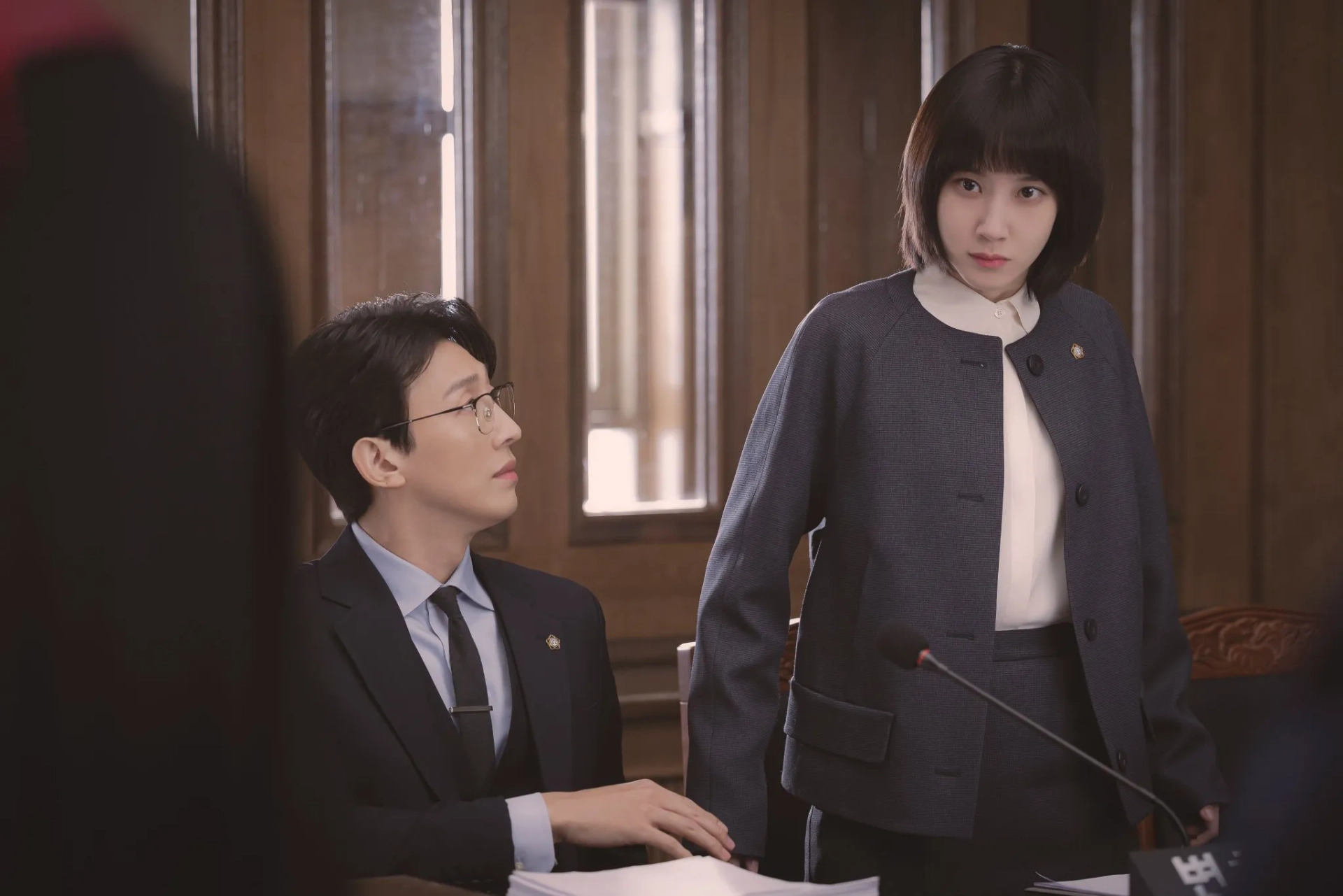 Park Eun-bin and Kang Ki-young in Extraordinary Attorney Woo (2022)