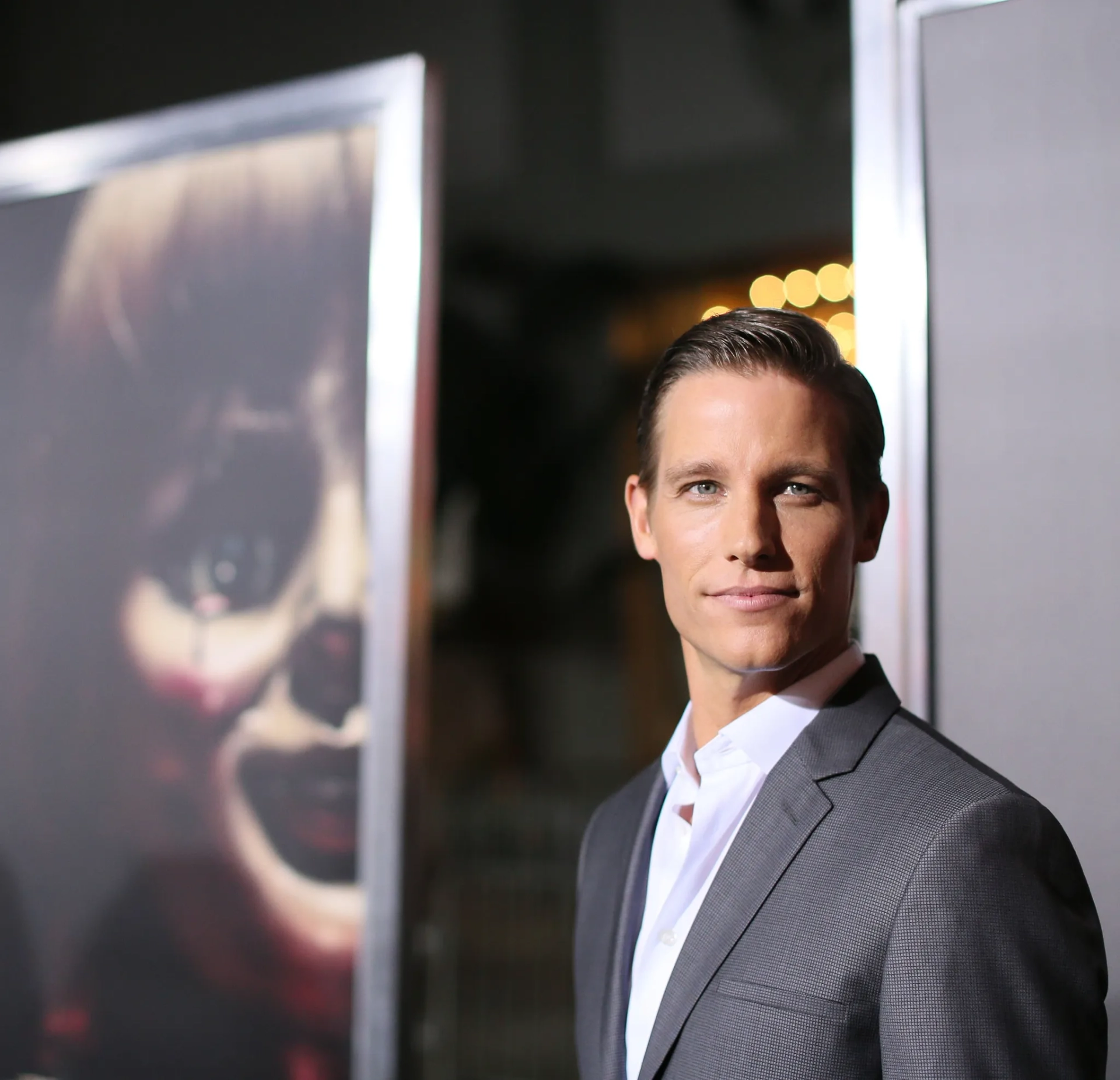 Ward Horton at an event for Annabelle (2014)