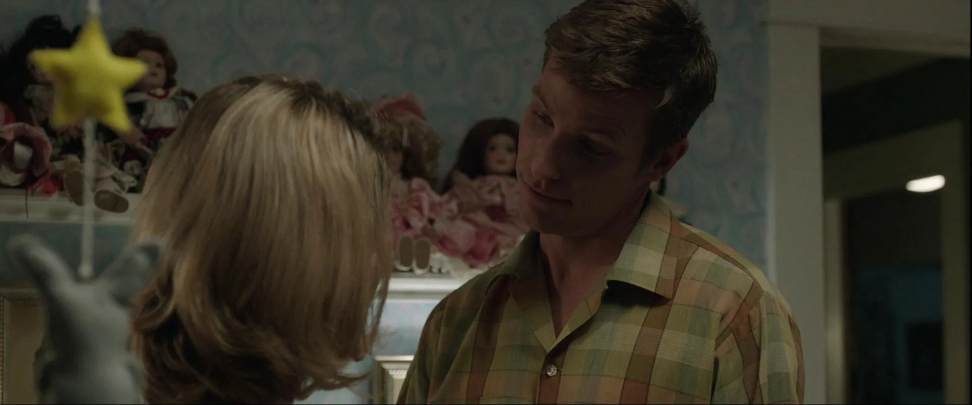 Ward Horton and Annabelle Wallis in Annabelle (2014)