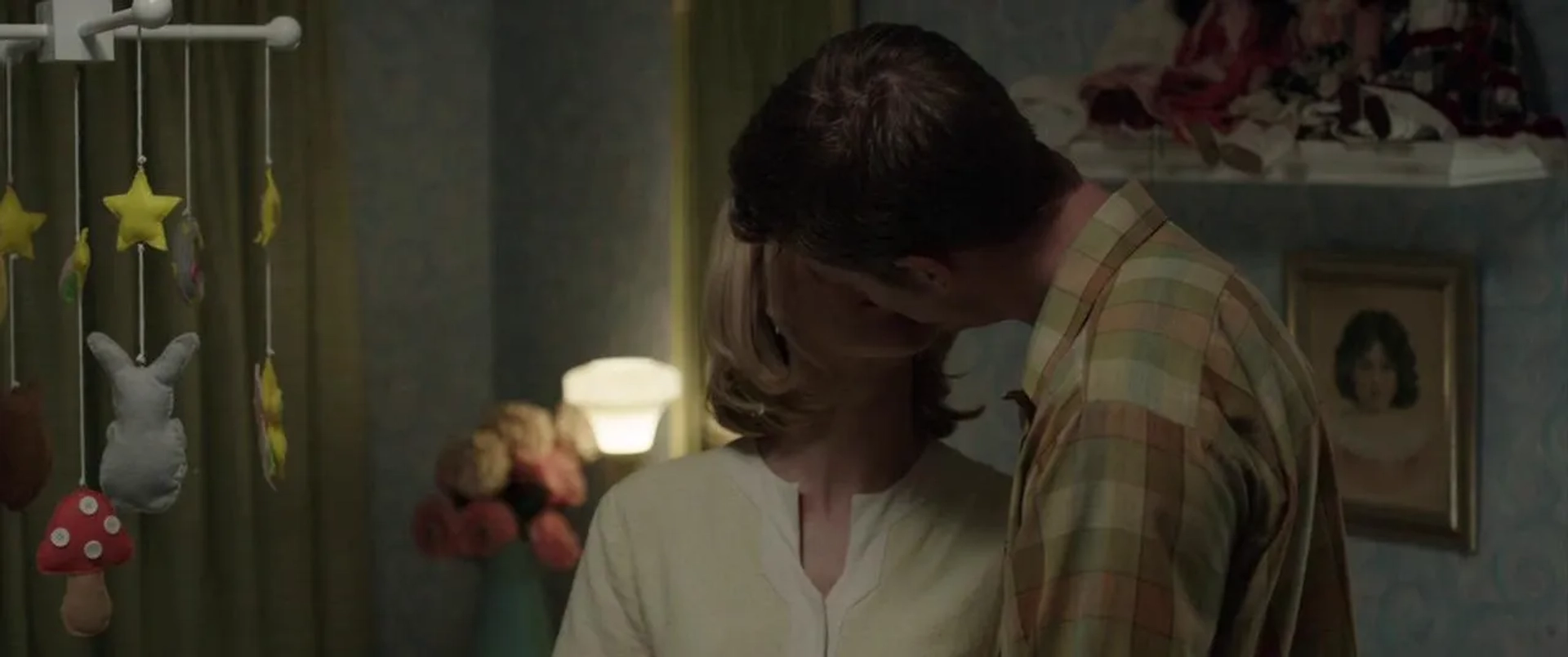 Ward Horton and Annabelle Wallis in Annabelle (2014)