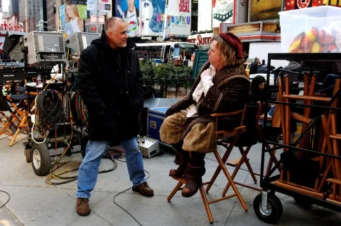 Timothy Spall and Christopher Chase in Enchanted (2007)