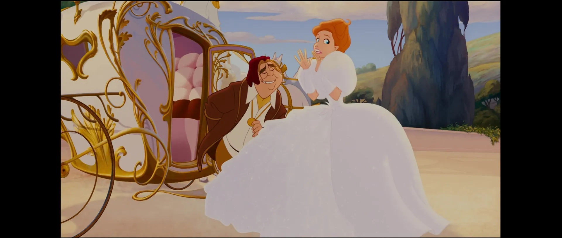 Timothy Spall and Amy Adams in Enchanted (2007)