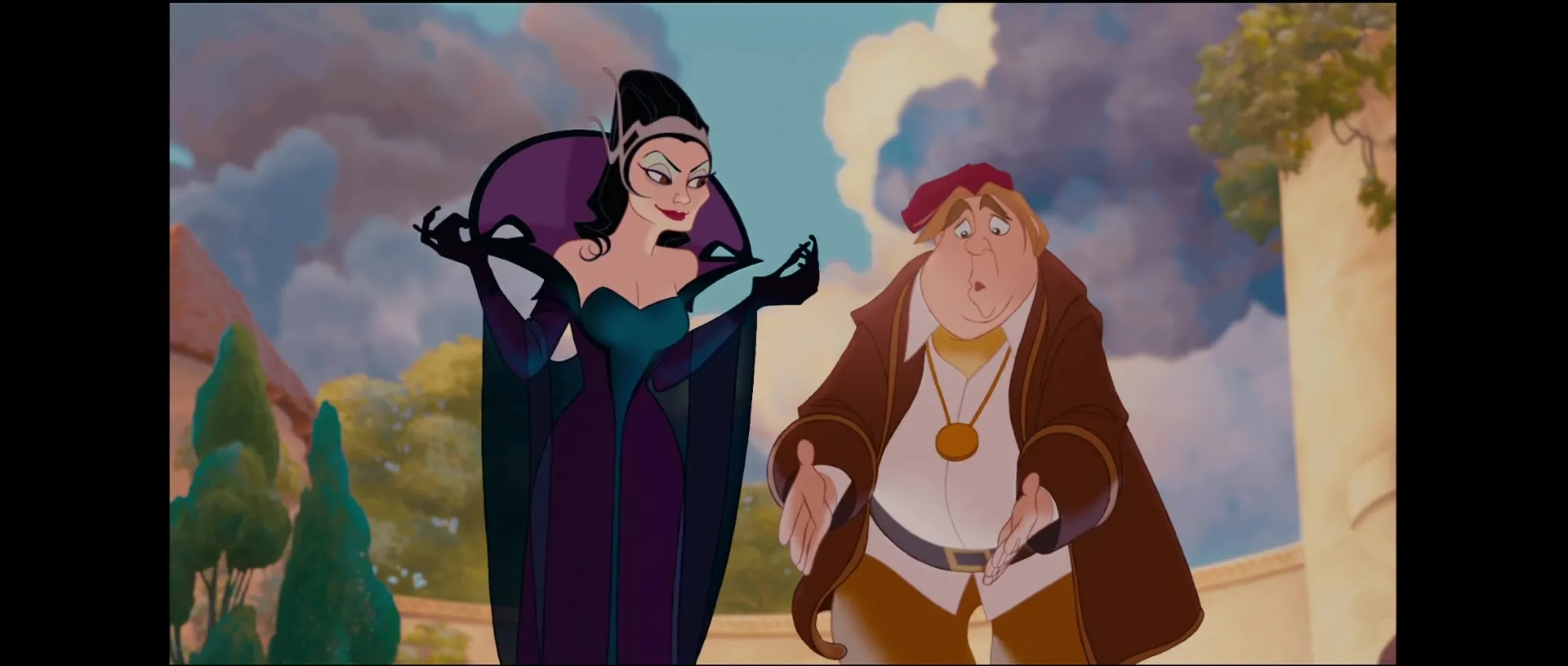 Susan Sarandon and Timothy Spall in Enchanted (2007)