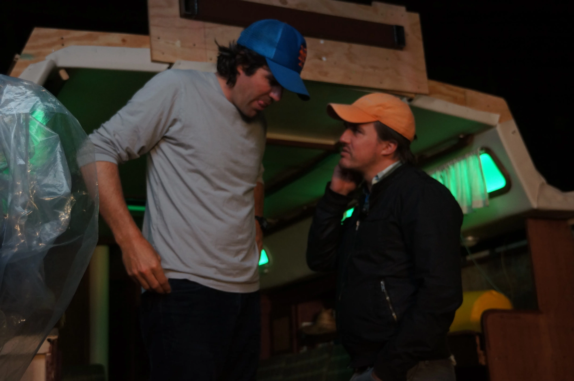 Neal Dodson and J.C. Chandor in All Is Lost (2013)