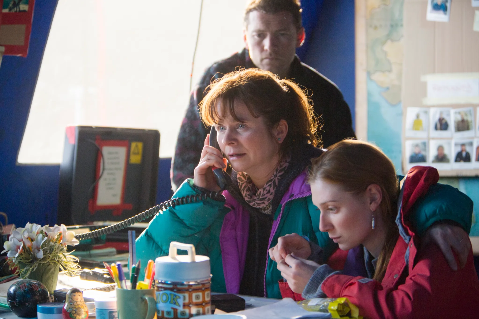 Emily Watson, Sam Worthington, and Elizabeth Debicki in Everest (2015)