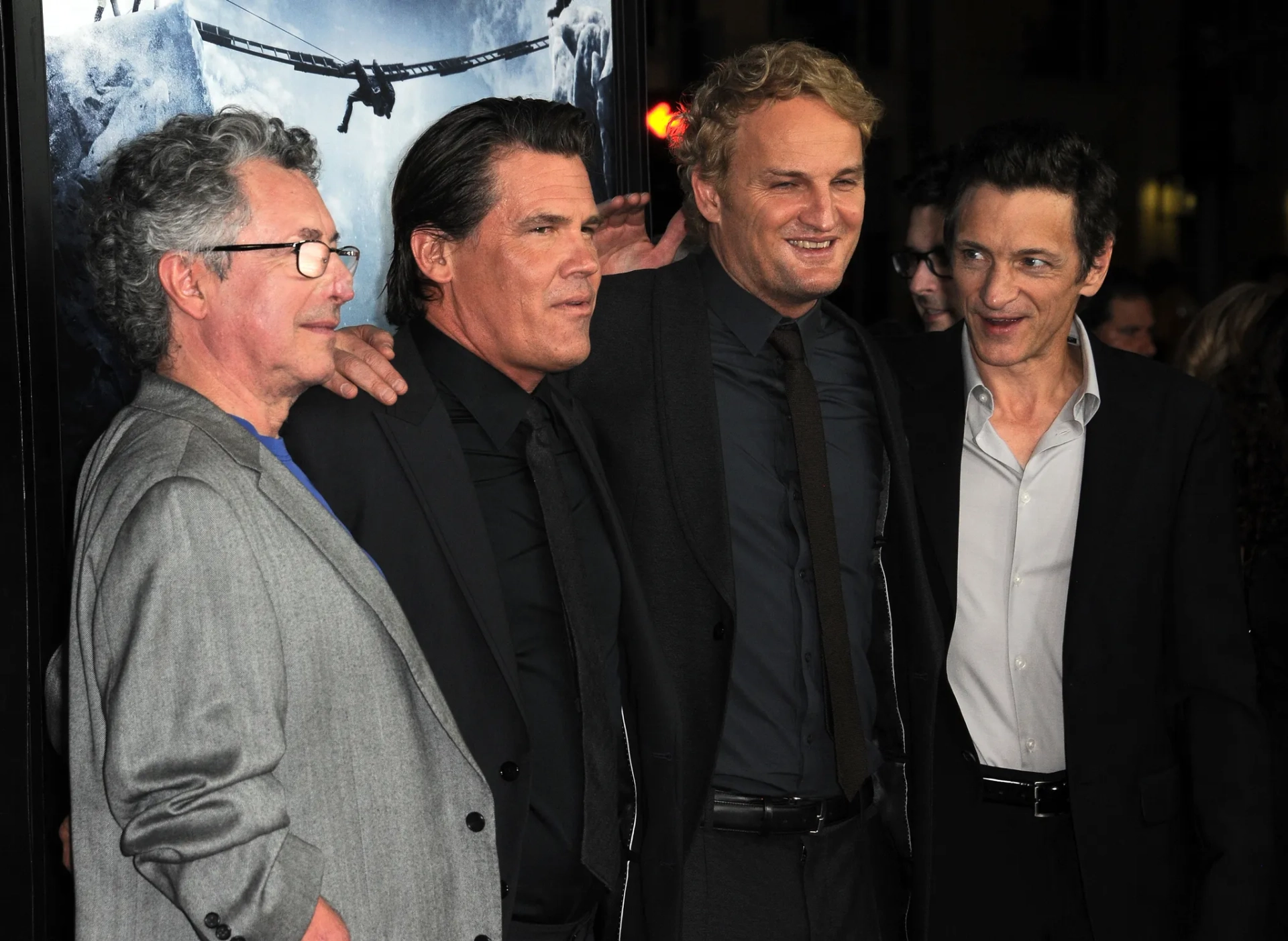 Josh Brolin, Jason Clarke, John Hawkes, and Beck Weathers at an event for Everest (2015)