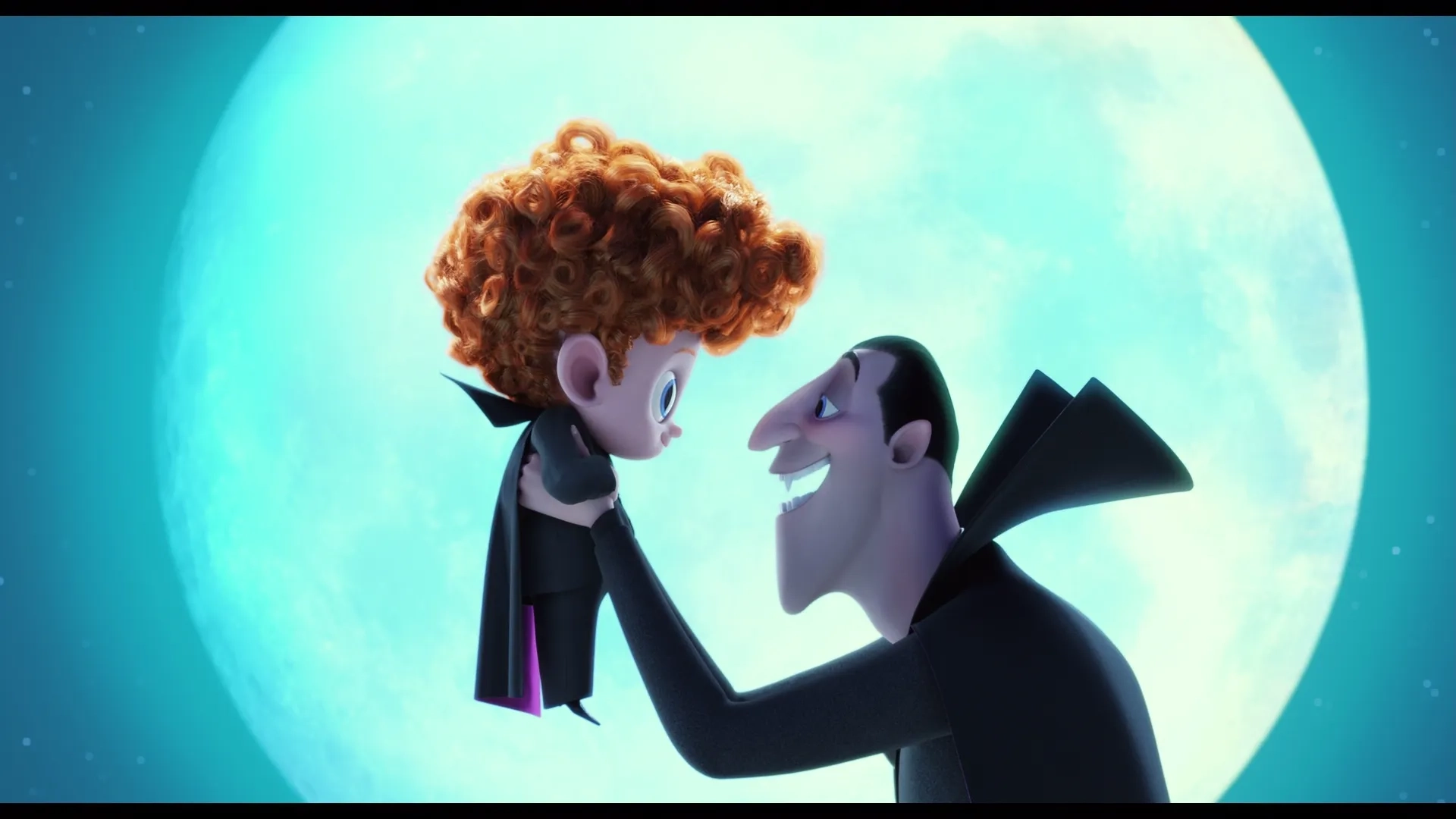 Adam Sandler and Asher Blinkoff in Hotel Transylvania 2 (2015)