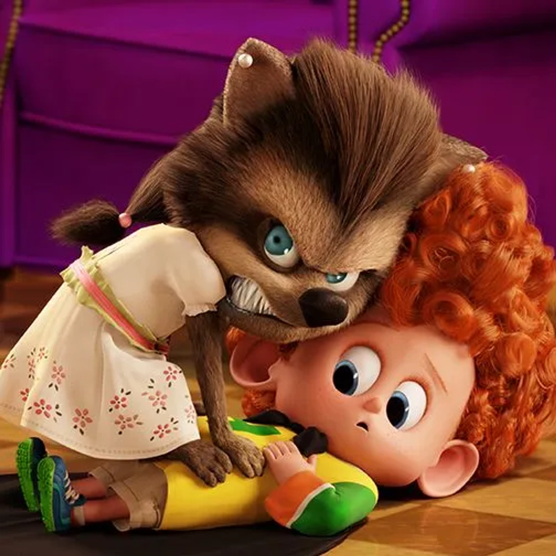 Sadie Sandler and Asher Blinkoff in Hotel Transylvania 2 (2015)