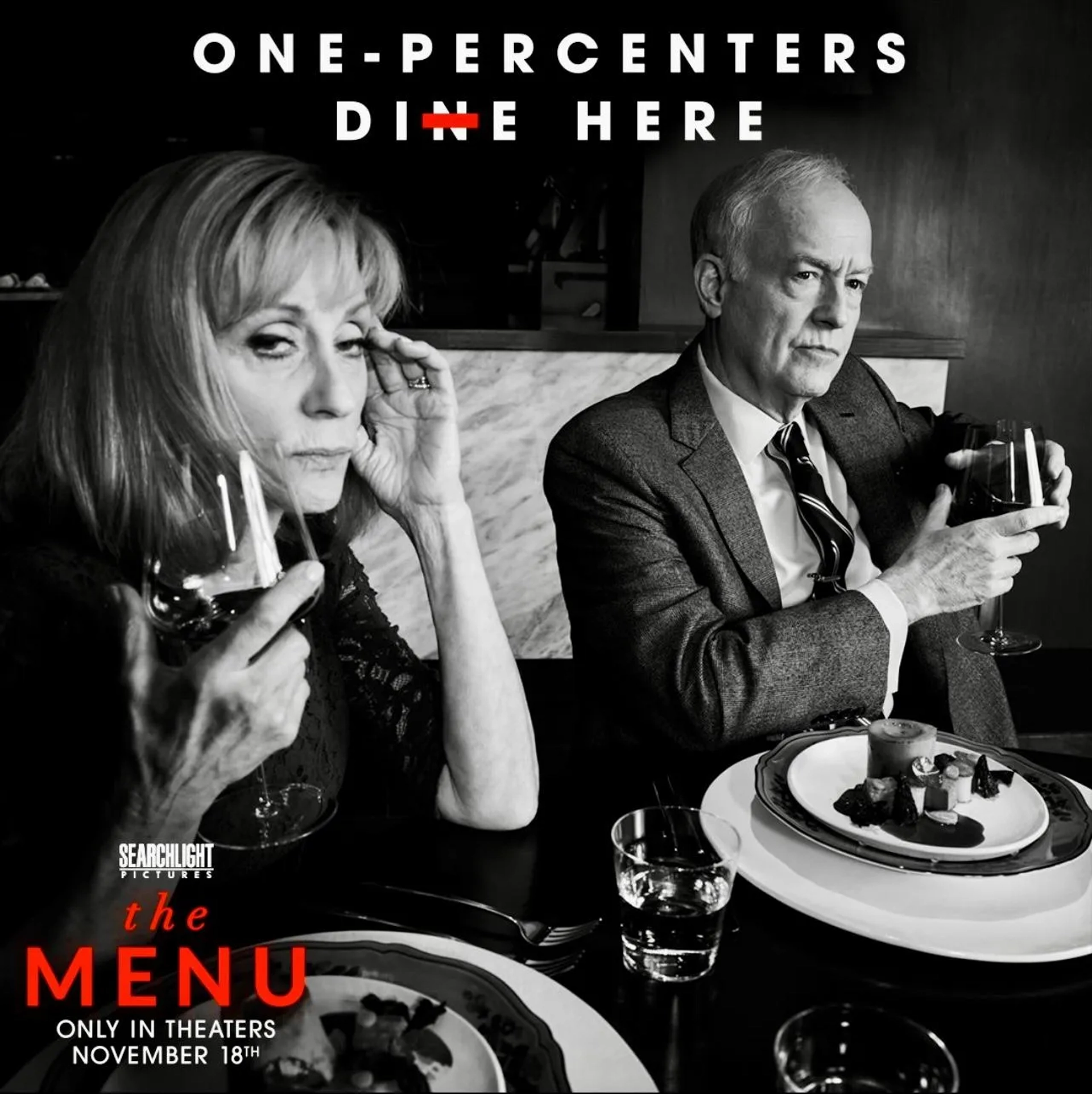 Reed Birney and Judith Light in The Menu (2022)