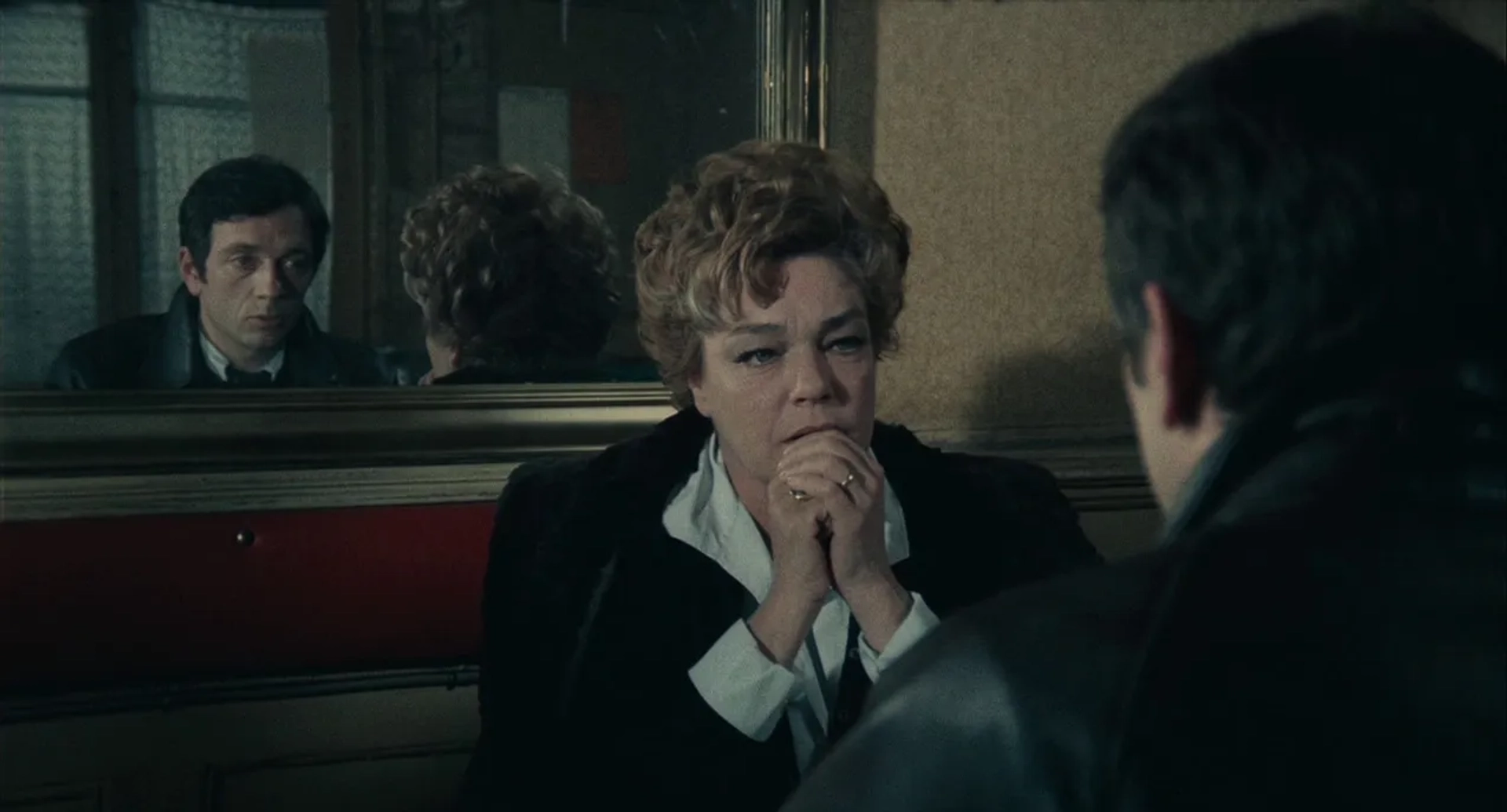 Jean-Pierre Cassel and Simone Signoret in Army of Shadows (1969)