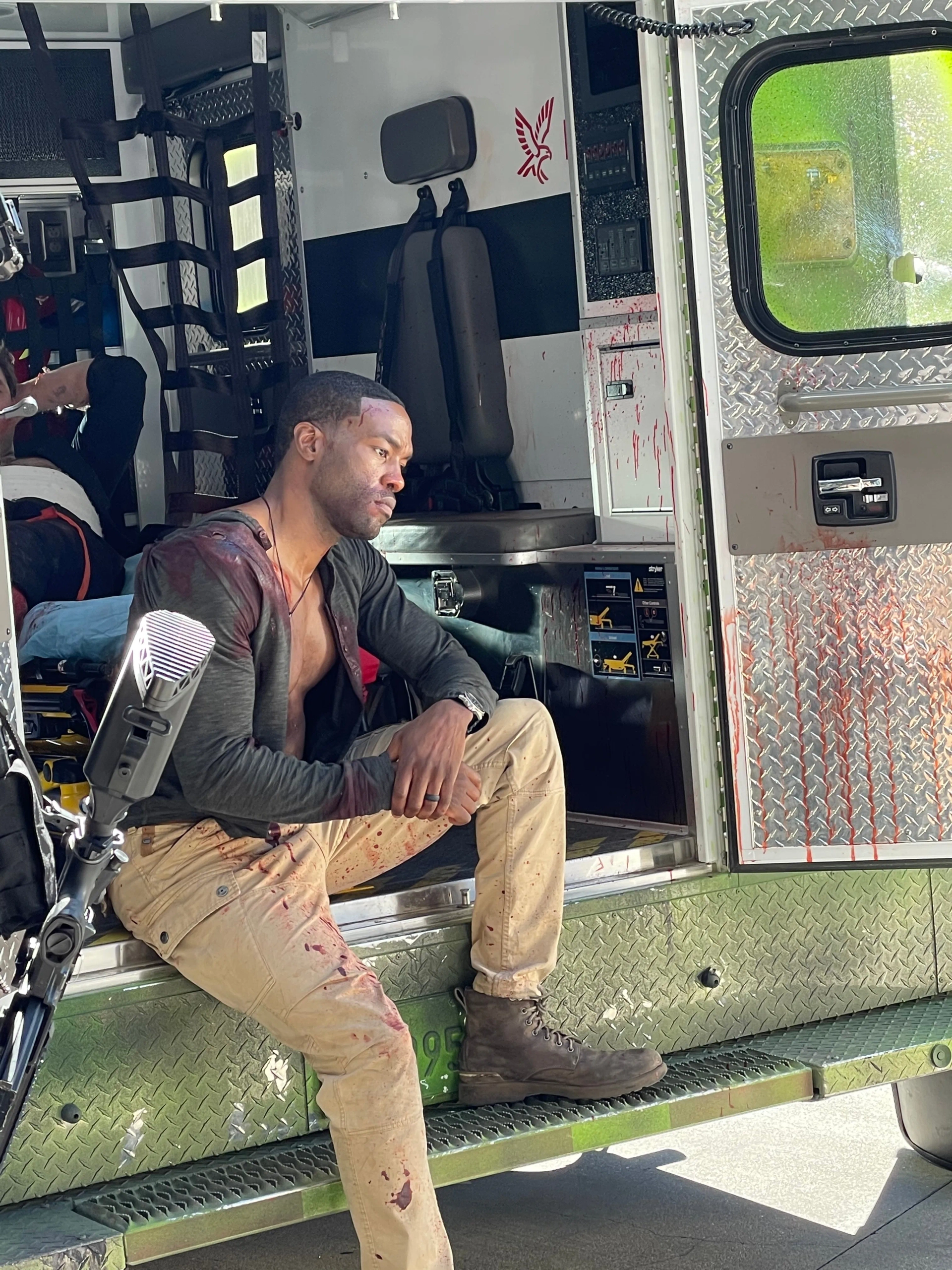 Yahya Abdul-Mateen II in Ambulance (2022)