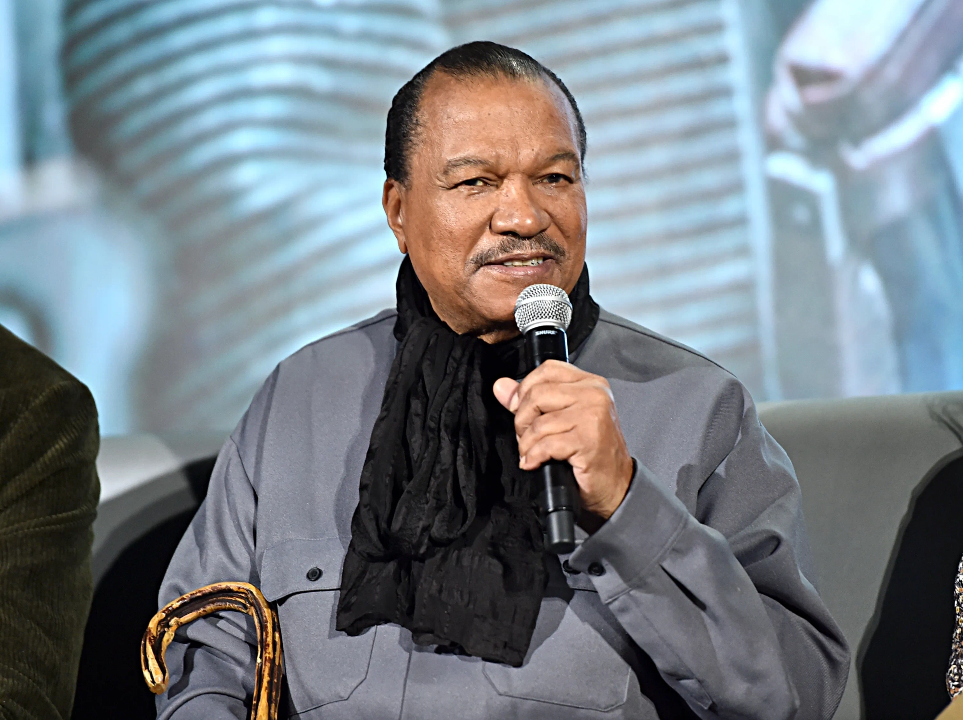 Billy Dee Williams at an event for Star Wars: Episode IX - The Rise of Skywalker (2019)