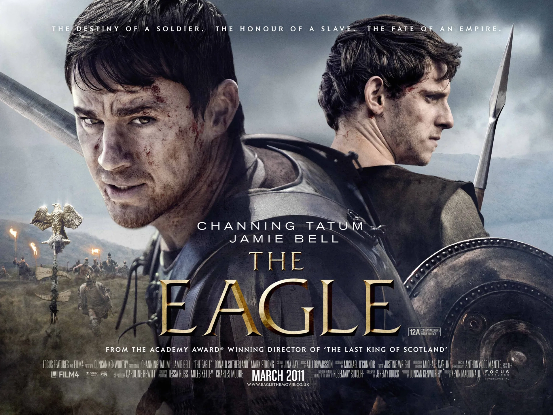 Jamie Bell and Channing Tatum in The Eagle (2011)