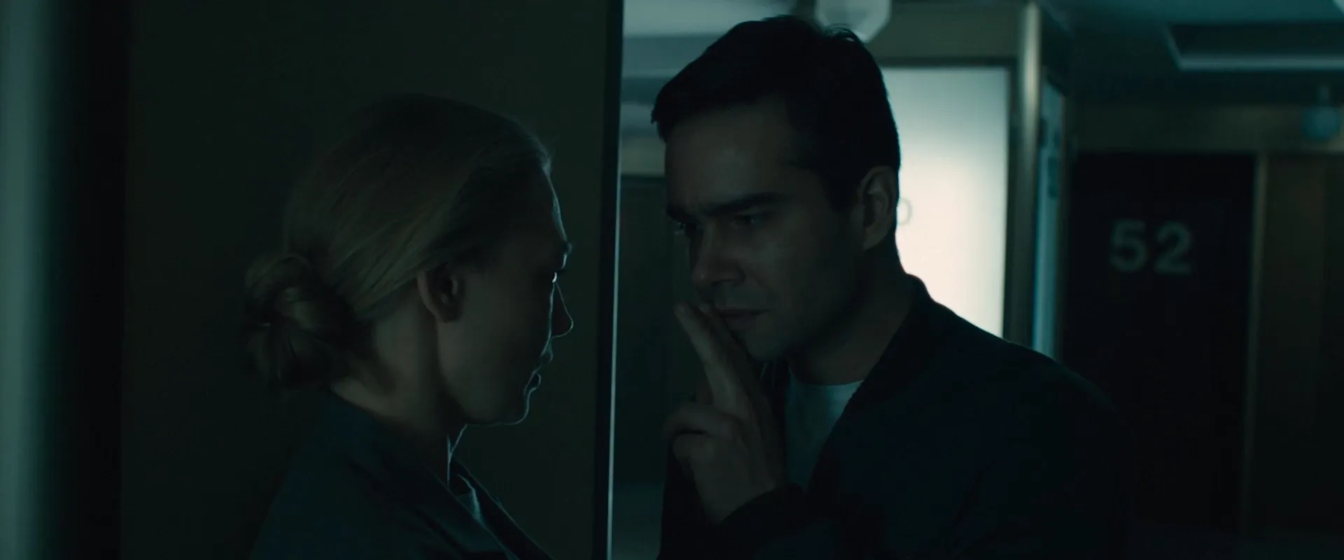 Oksana Akinshina and Pyotr Fyodorov in Sputnik (2020)