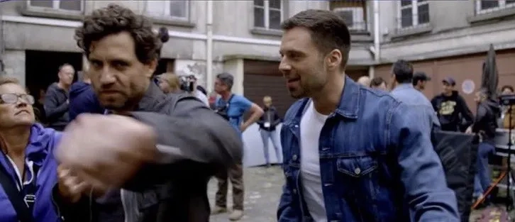 Edgar Ramírez and Sebastian Stan in The 355 (2022)