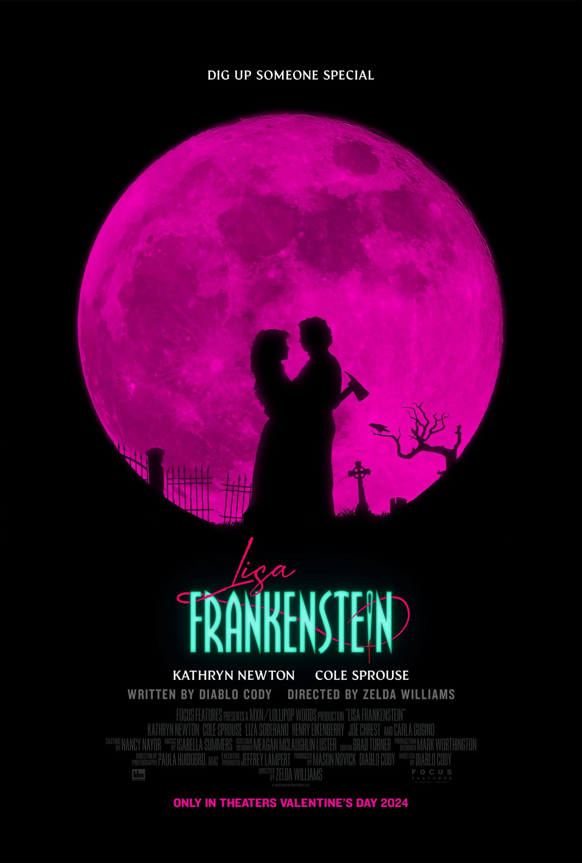 فیلم لیزا فرانکنشتاین (Lisa Frankenstein 2024)