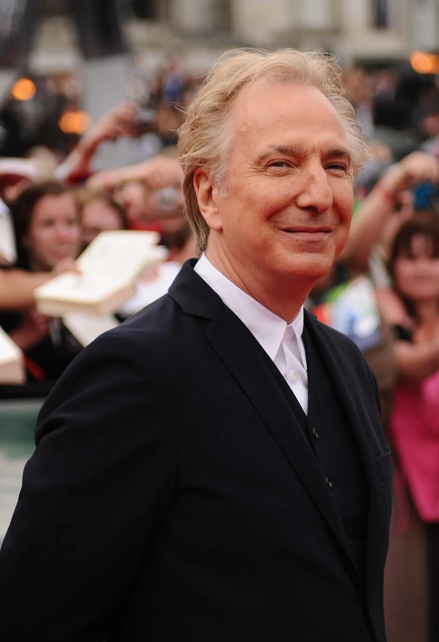 Alan Rickman at an event for Harry Potter and the Deathly Hallows: Part 2 (2011)