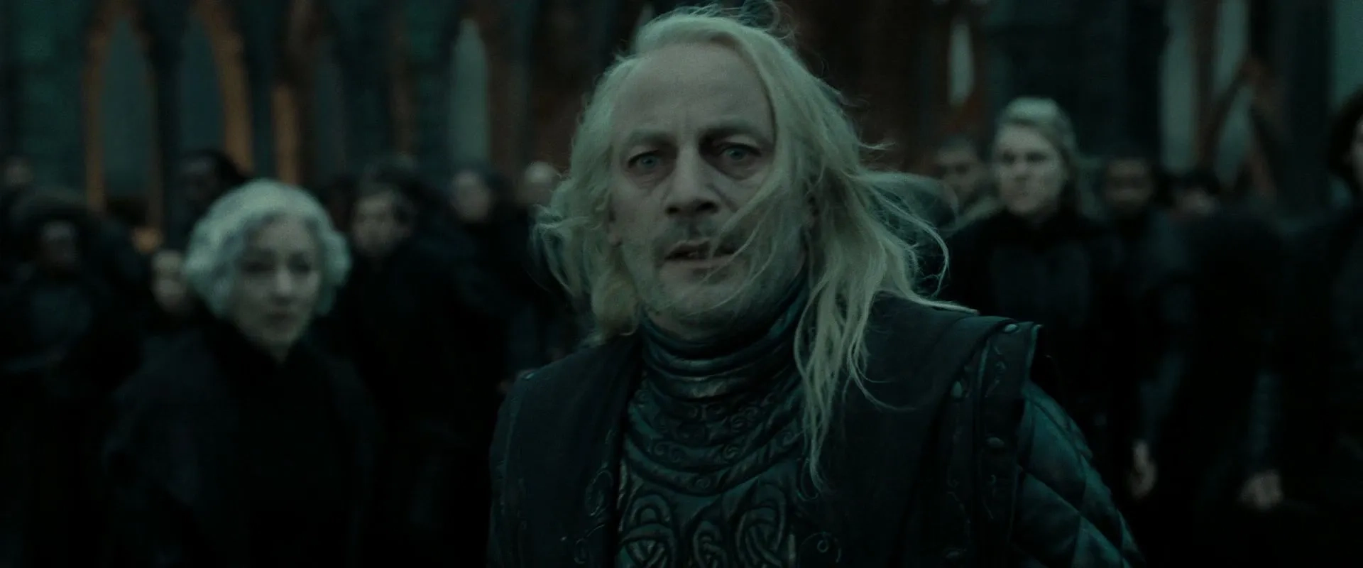 Jason Isaacs in Harry Potter and the Deathly Hallows: Part 2 (2011)