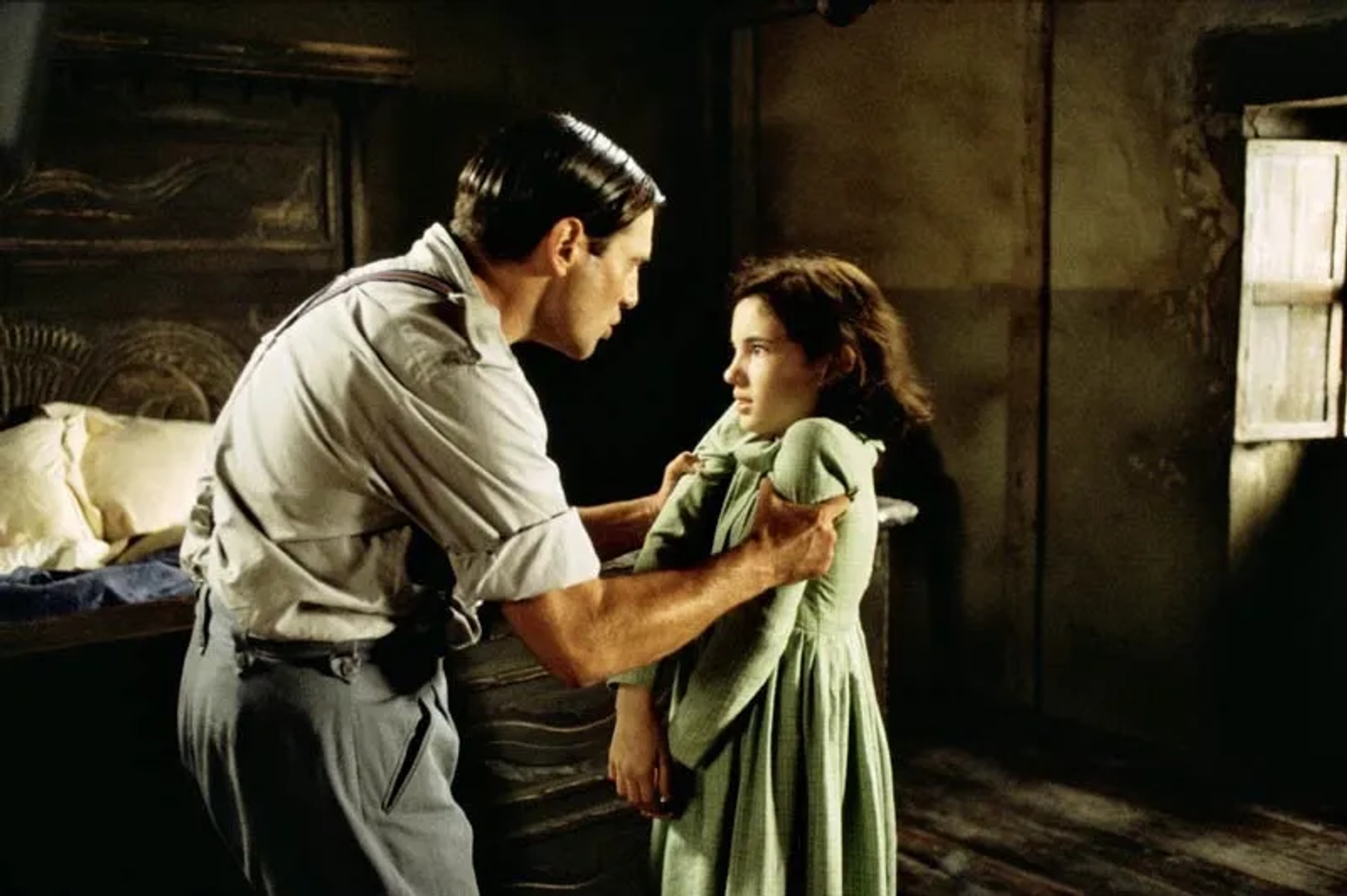 Sergi López and Ivana Baquero in Pan's Labyrinth (2006)