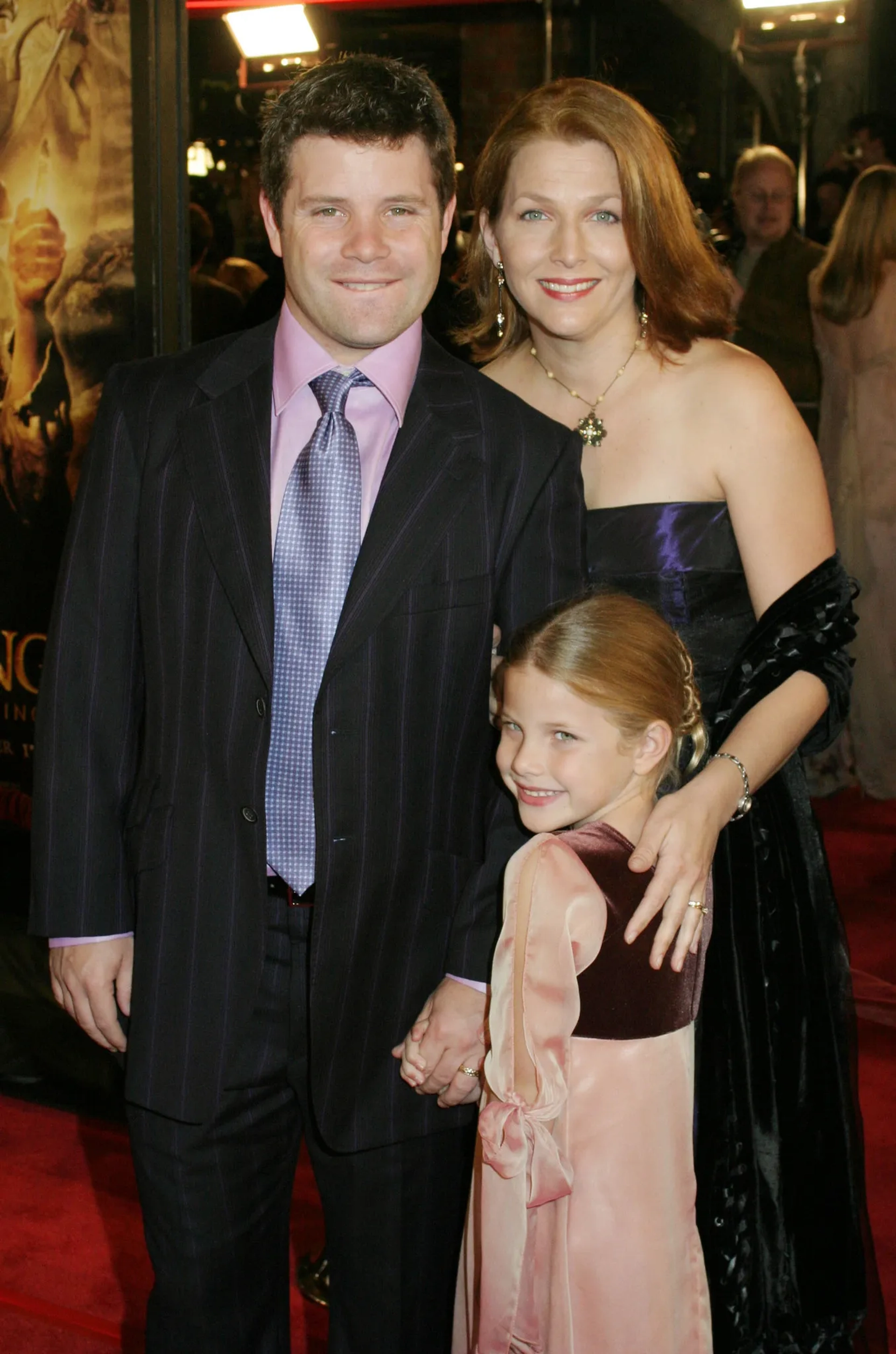 Sean Astin, Ali Astin, and Christine Astin at an event for The Lord of the Rings: The Return of the King (2003)