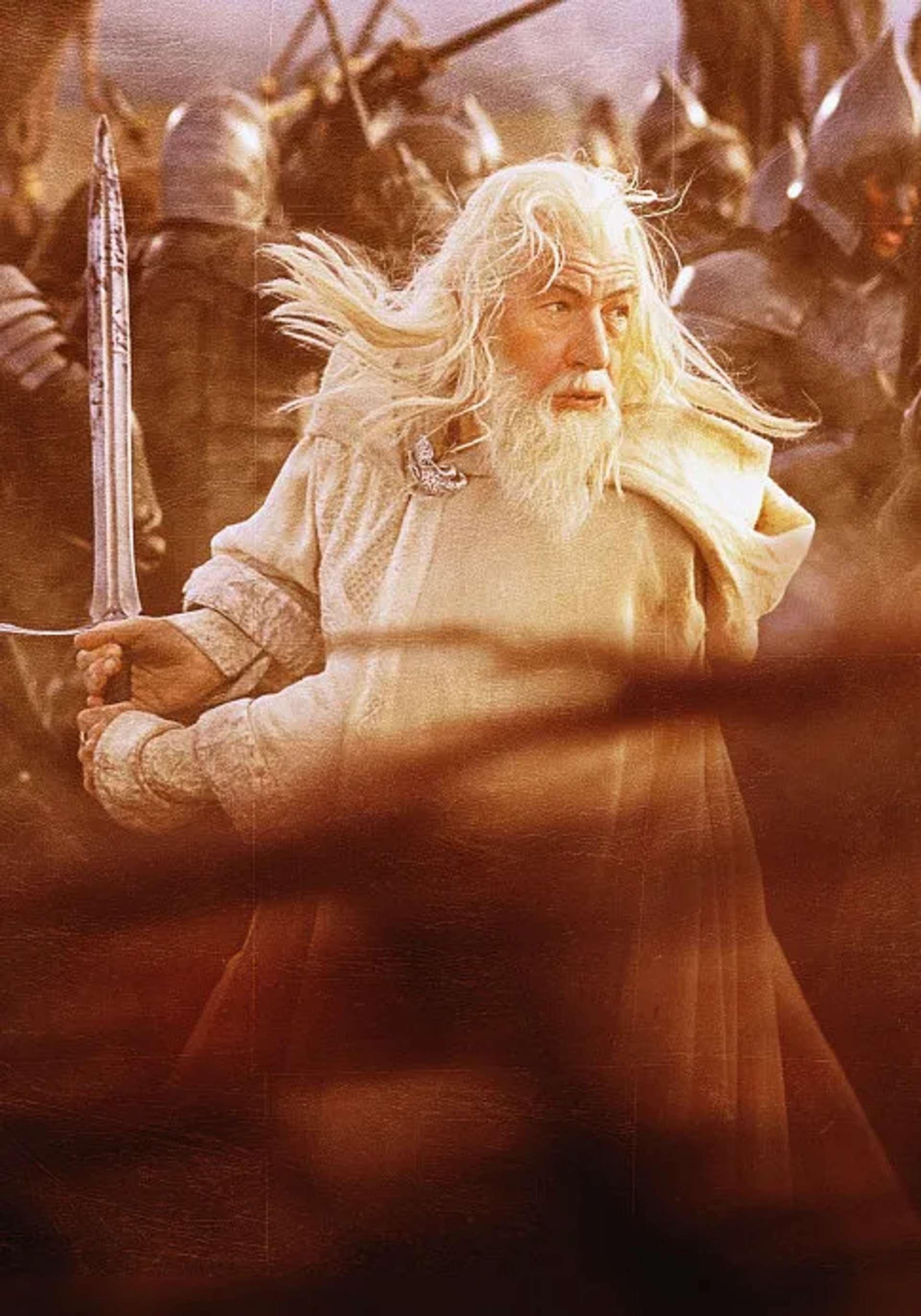 Ian McKellen as Gandalf