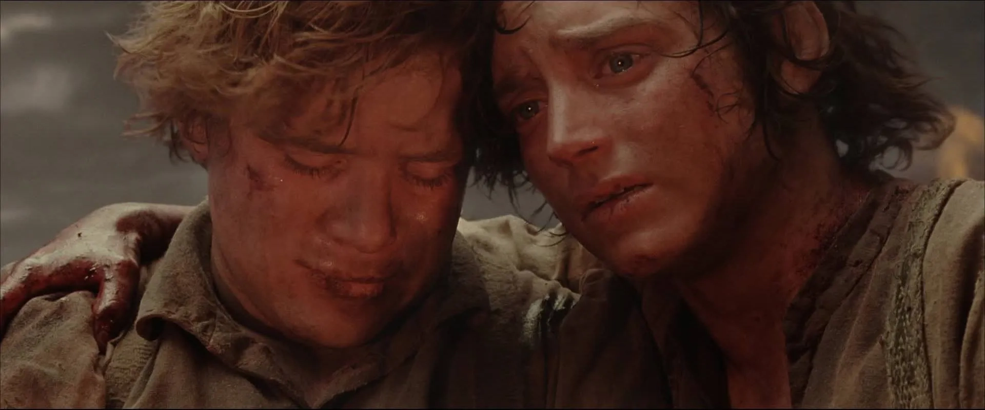 Sean Astin and Elijah Wood in The Lord of the Rings: The Return of the King (2003)