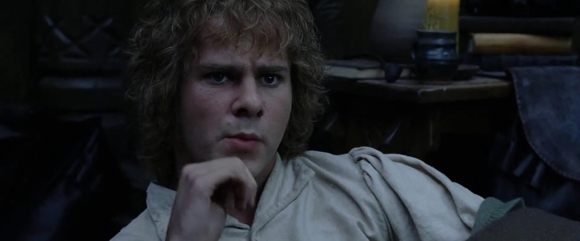 Dominic Monaghan in The Lord of the Rings: The Return of the King (2003)