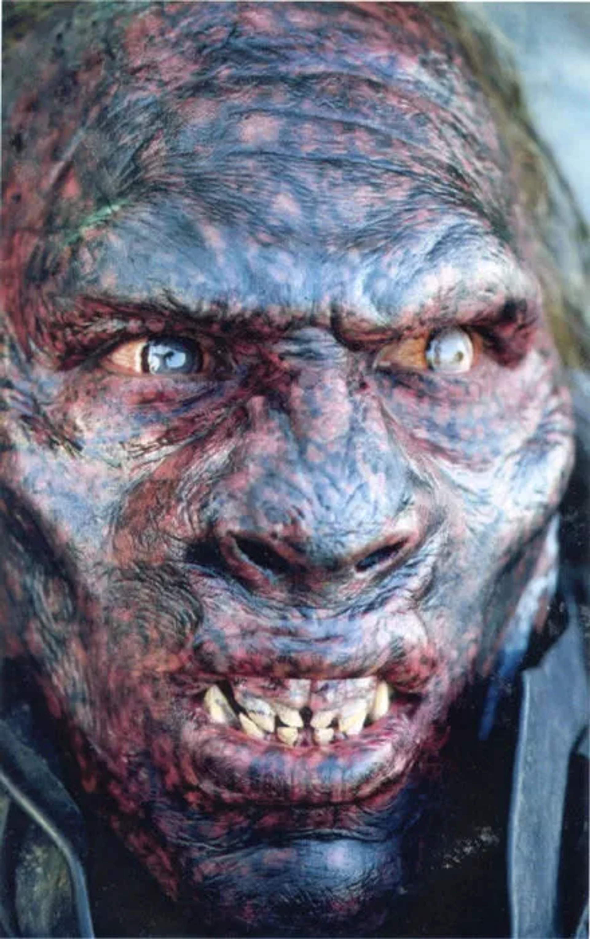 Sala Baker as Man Flesh Uruk in "The Lord of the Rings: The Two Towers"