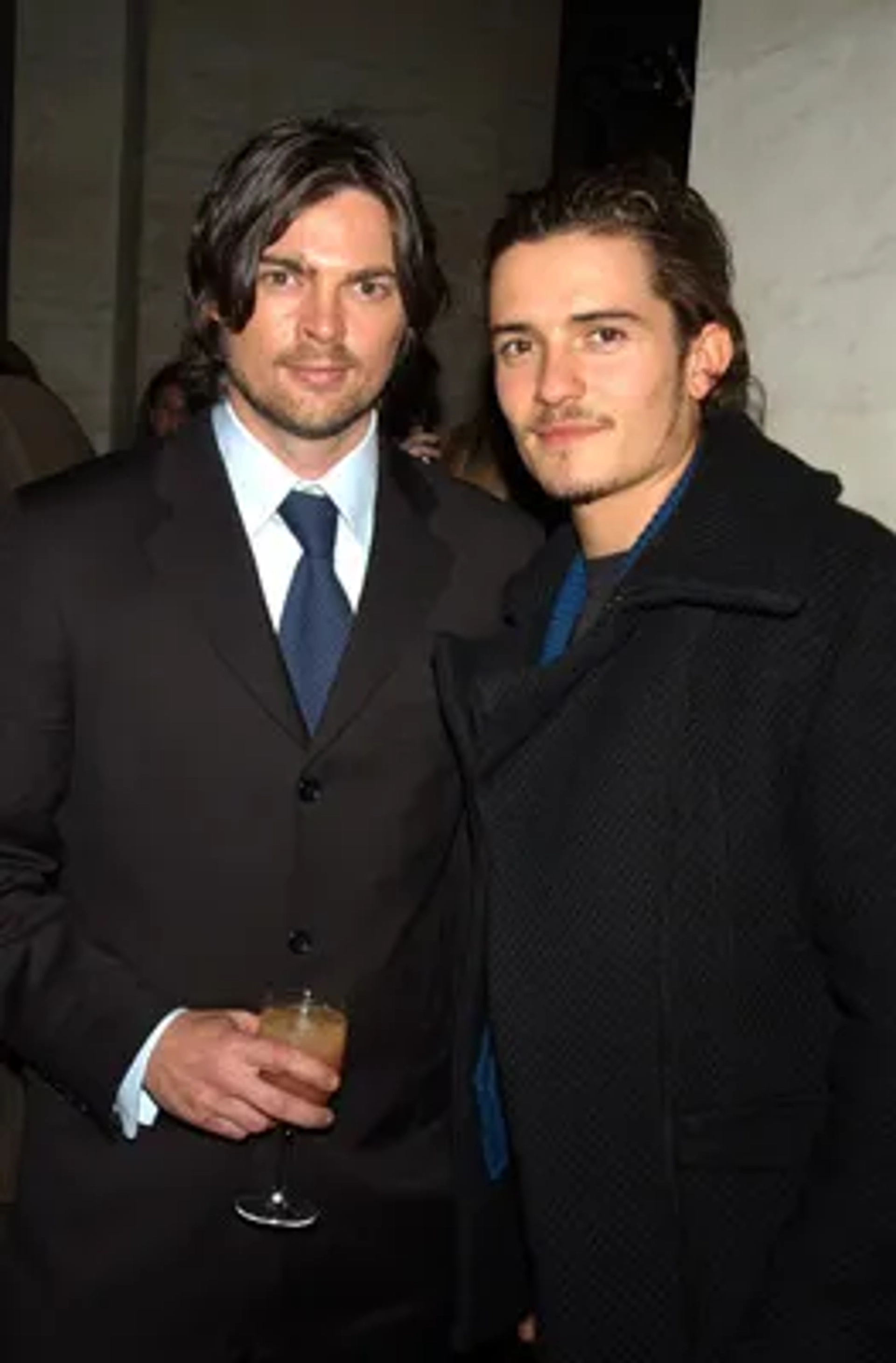 Orlando Bloom and Karl Urban at an event for The Lord of the Rings: The Two Towers (2002)