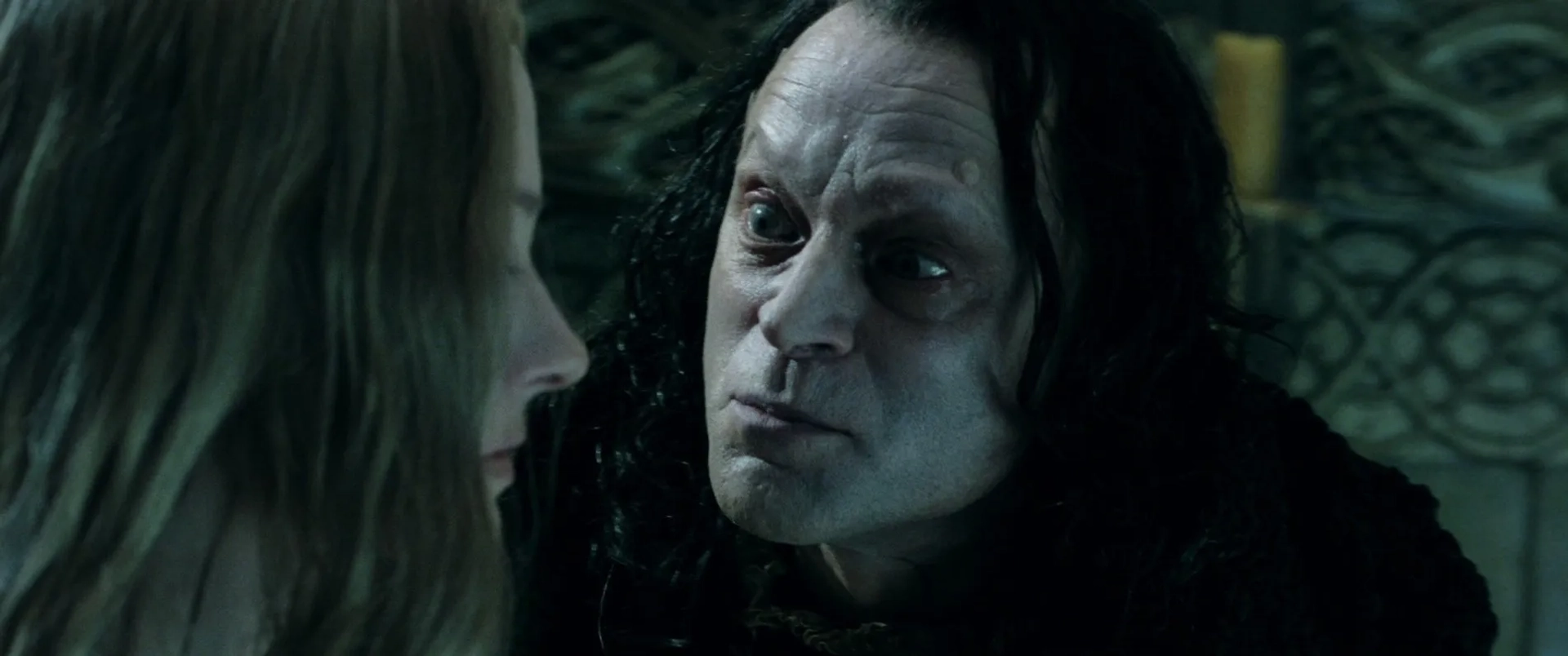 Brad Dourif and Miranda Otto in The Lord of the Rings: The Two Towers (2002)