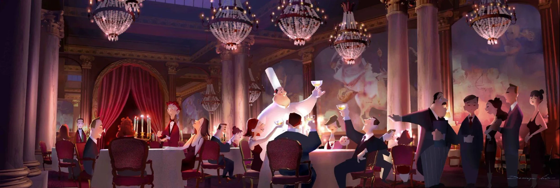 Brad Garrett and Lou Romano in Ratatouille (2007)