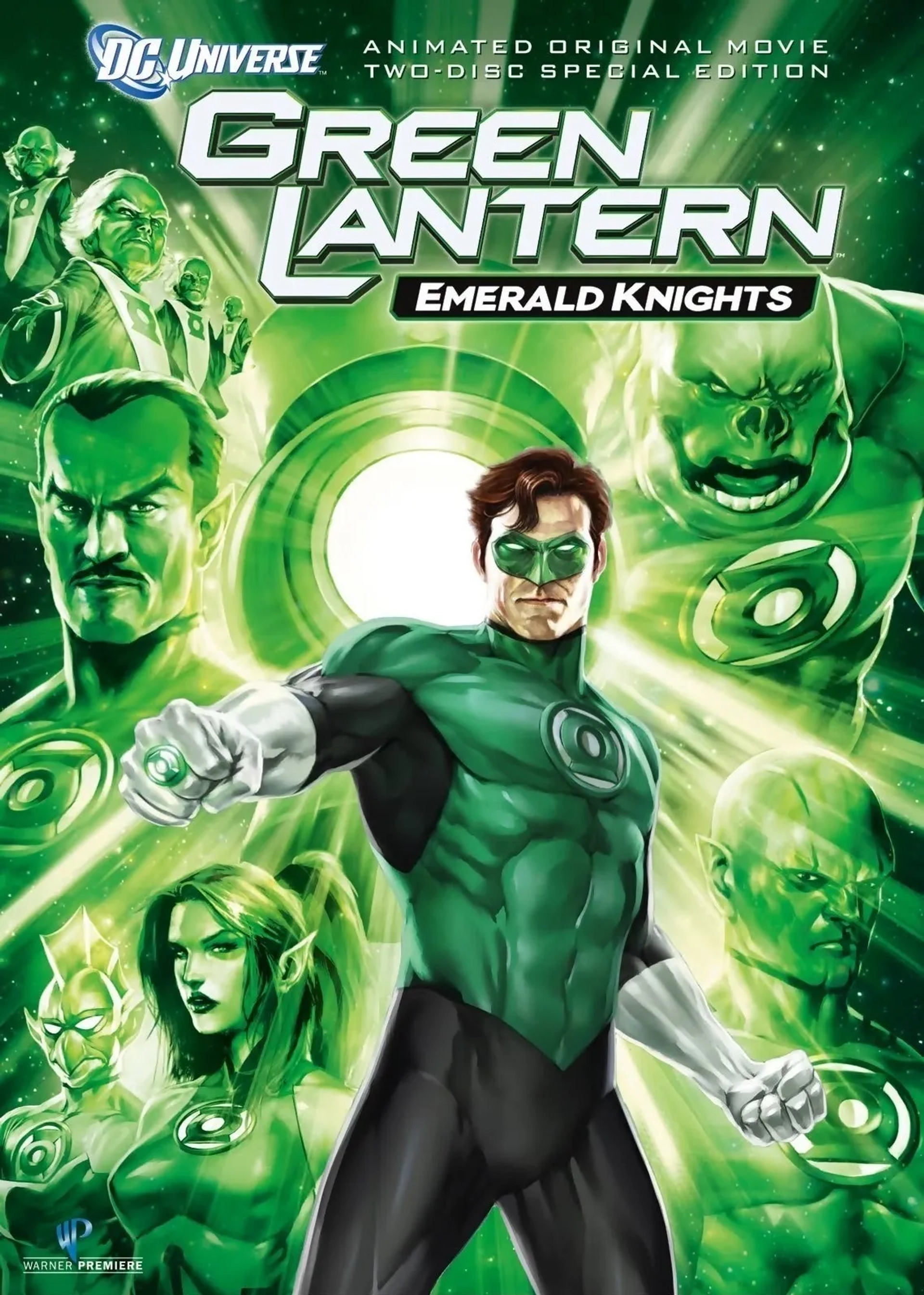انیمیشن فانوس سبز شوالیه های زمردی (Green Lantern: Emerald Knights 2011)