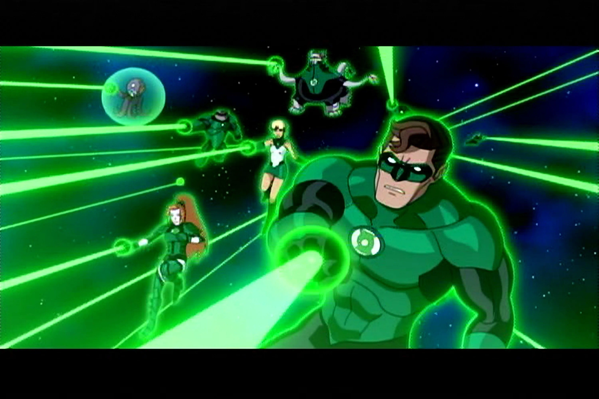 انیمیشن فانوس سبز شوالیه های زمردی (Green Lantern: Emerald Knights 2011)