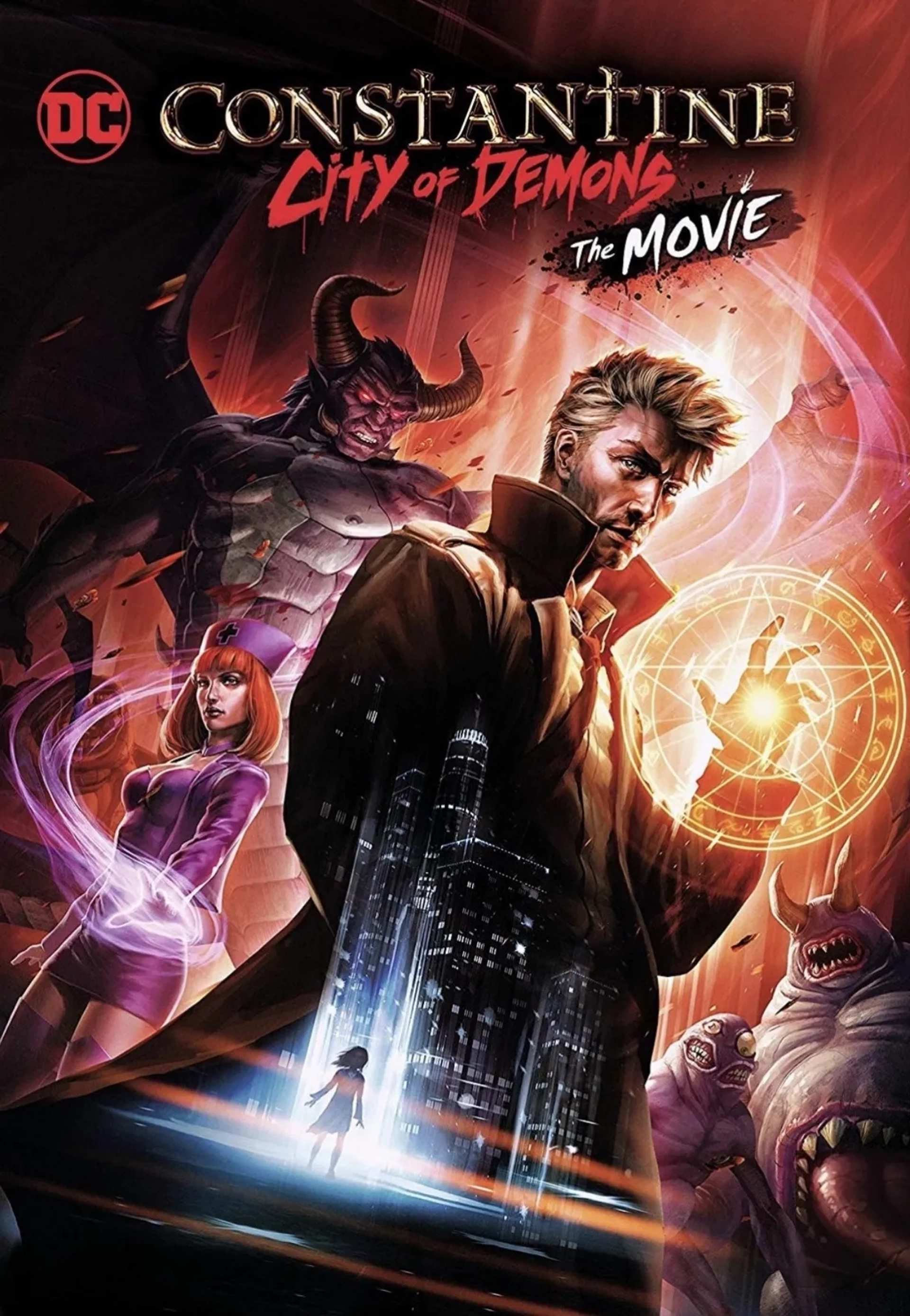 انیمیشن کنستانتین: شهر شیاطین (Constantine: City of Demons 2018)