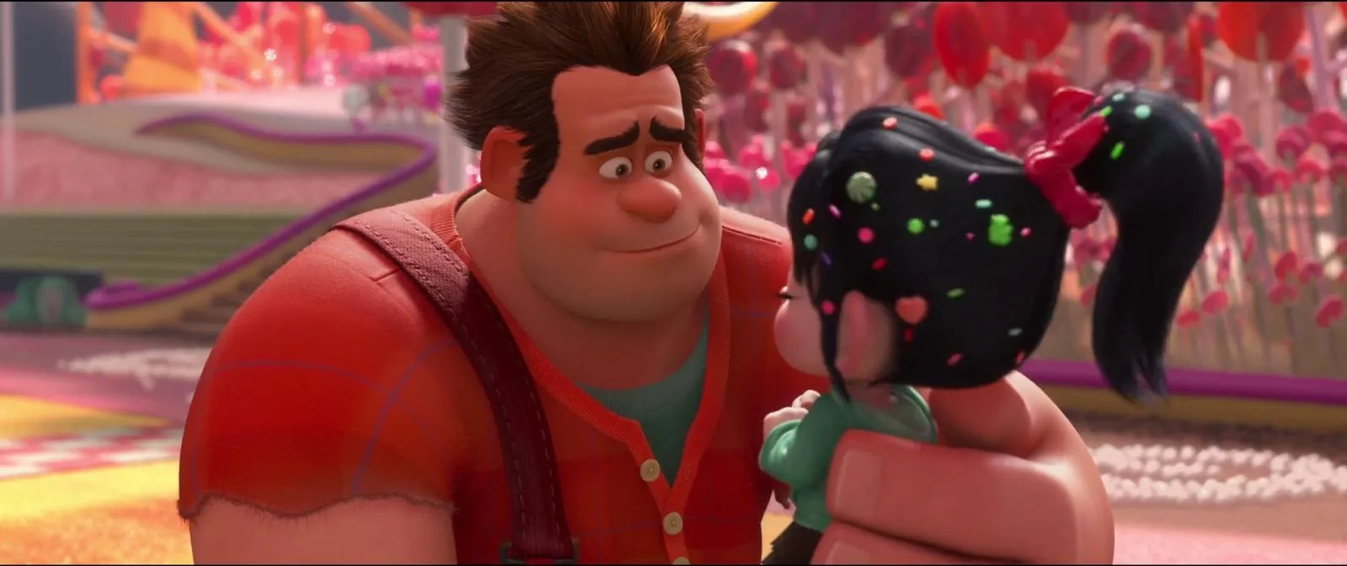 John C. Reilly and Sarah Silverman in Wreck-It Ralph (2012)