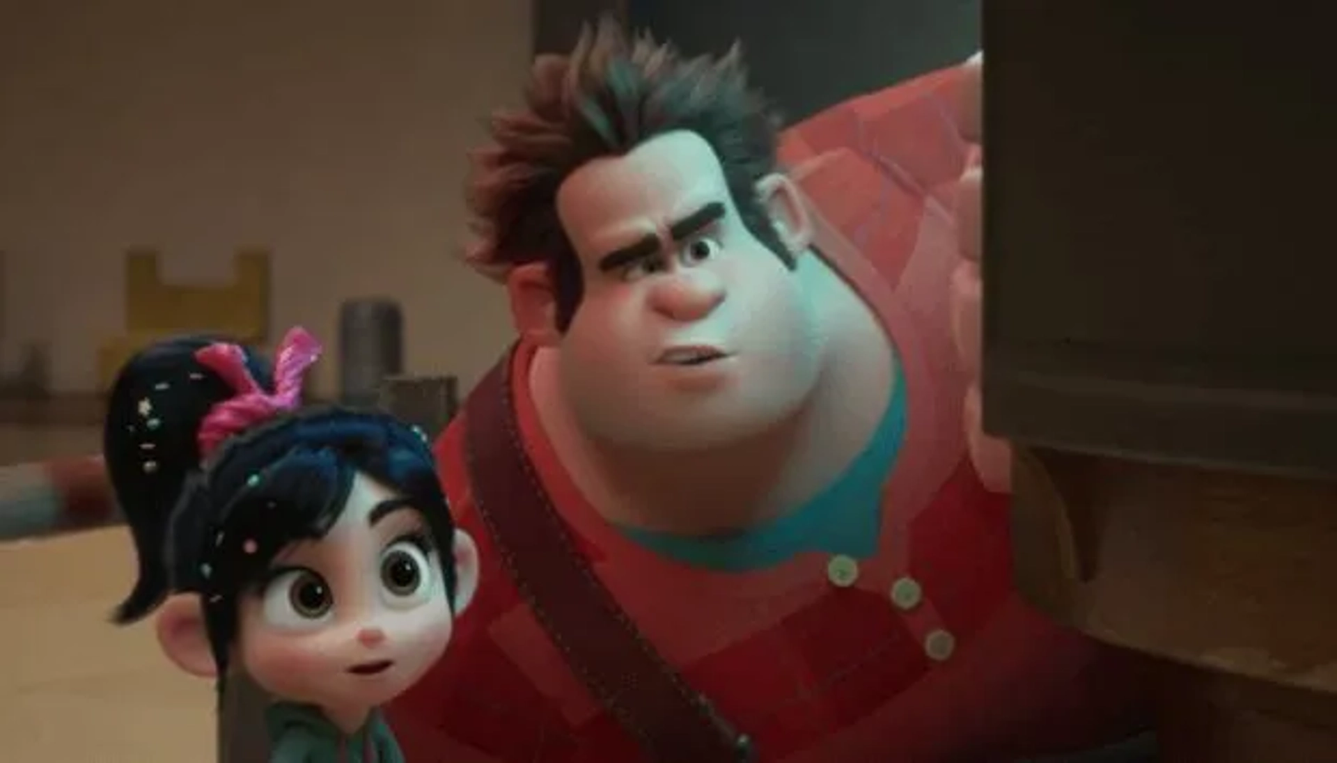 John C. Reilly and Sarah Silverman in Wreck-It Ralph (2012)