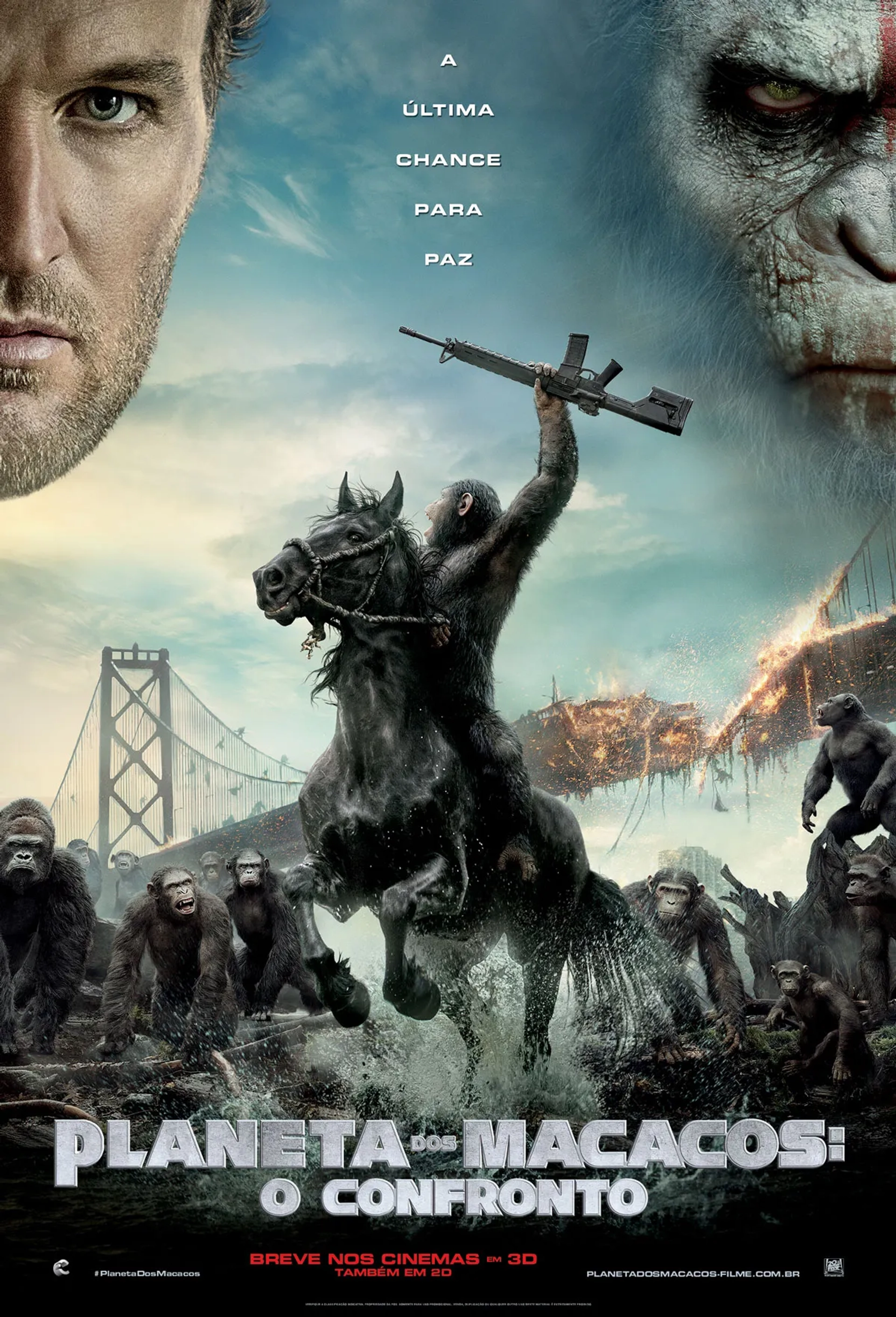 Jason Clarke, Andy Serkis, Terry Notary, Nick Thurston, and Scott Lang in Dawn of the Planet of the Apes (2014)