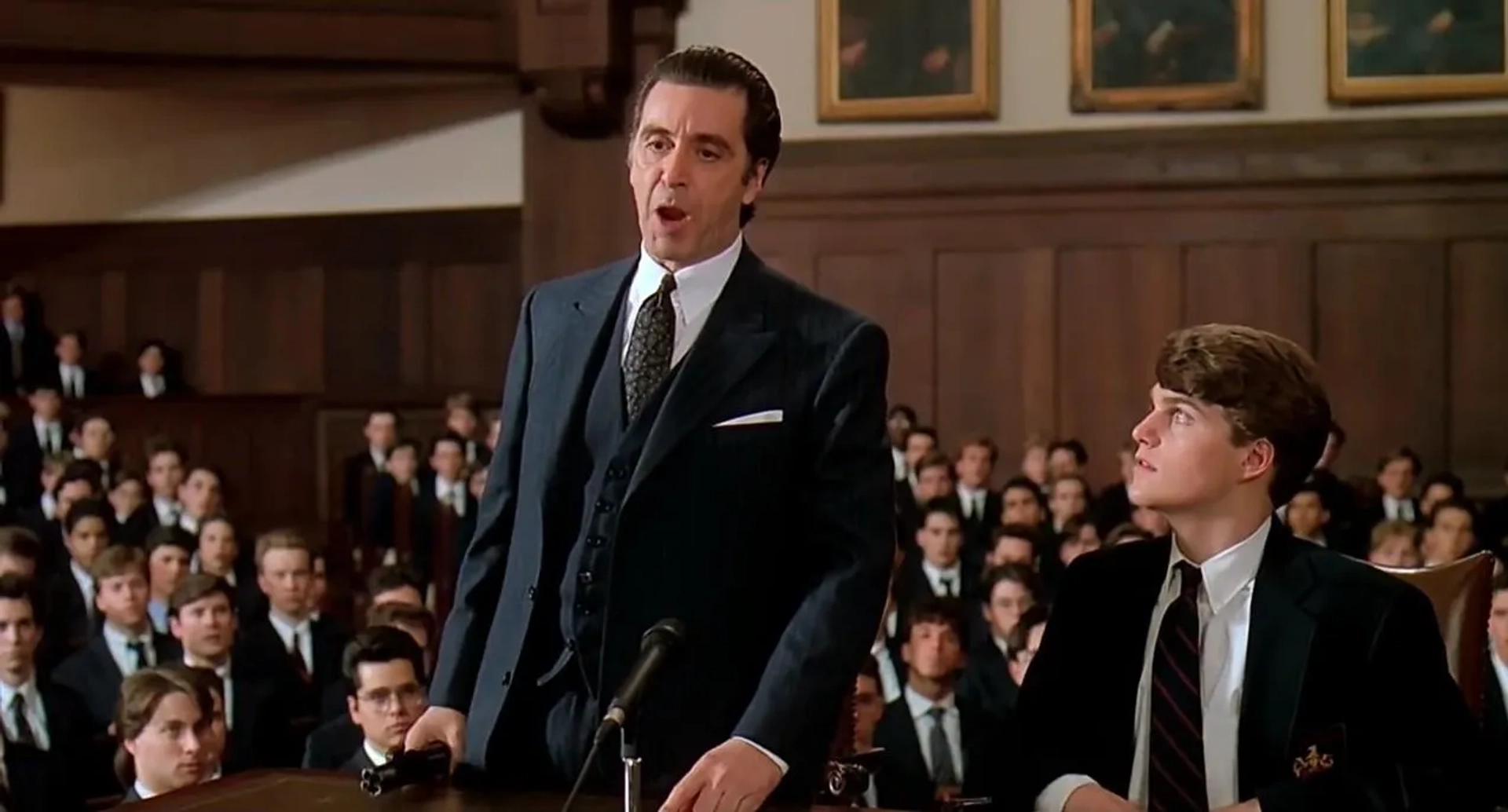 Al Pacino and Chris O'Donnell in Scent of a Woman (1992)