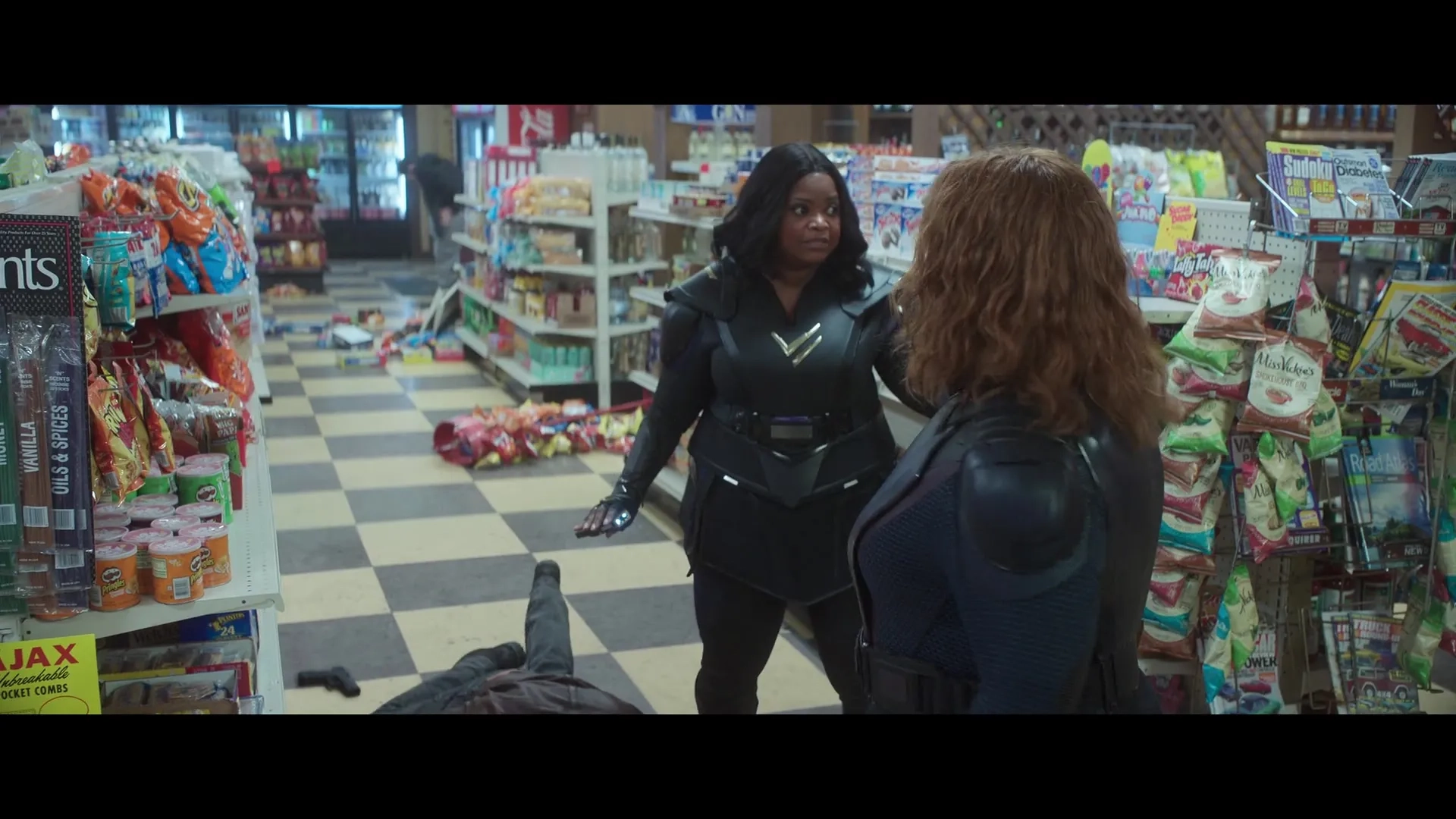 Melissa McCarthy and Octavia Spencer in Thunder Force (2021)