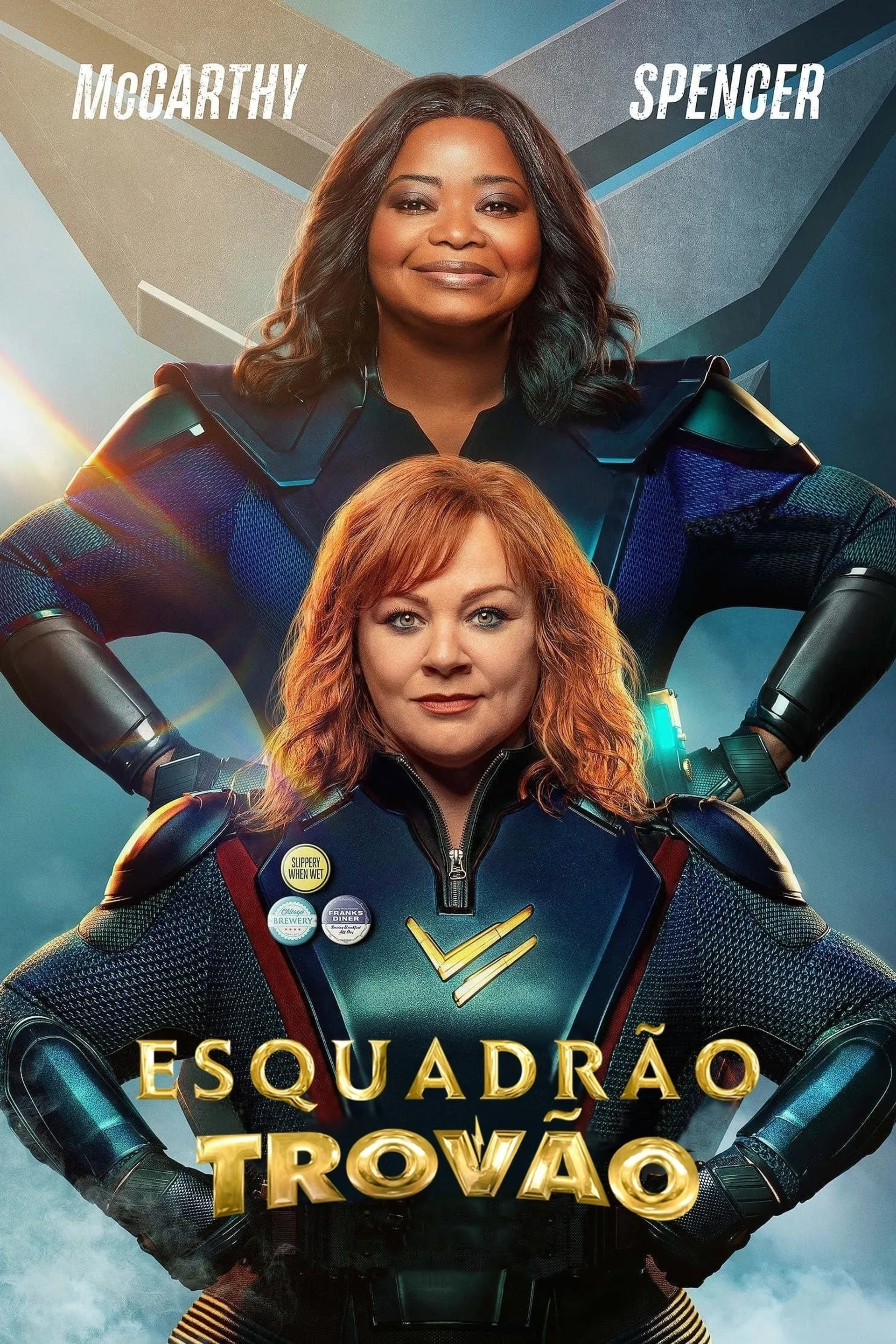 Melissa McCarthy and Octavia Spencer in Thunder Force (2021)