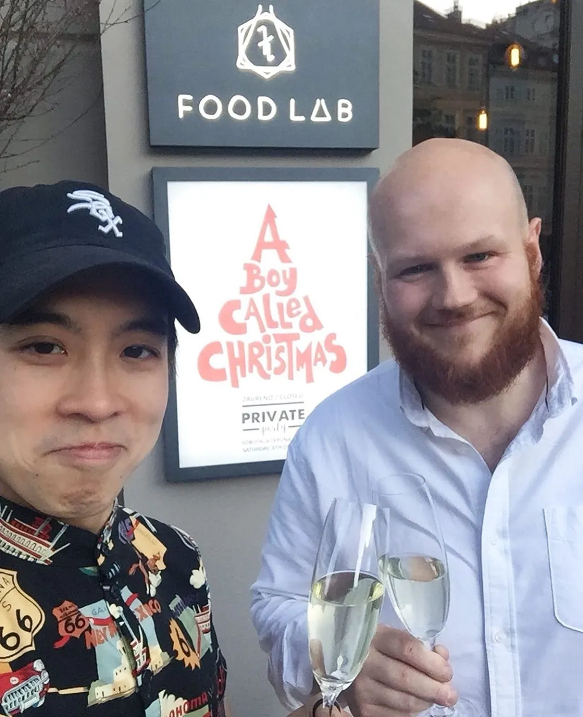 James Beaumont and Duy Anh Tran in A Boy Called Christmas (2021)