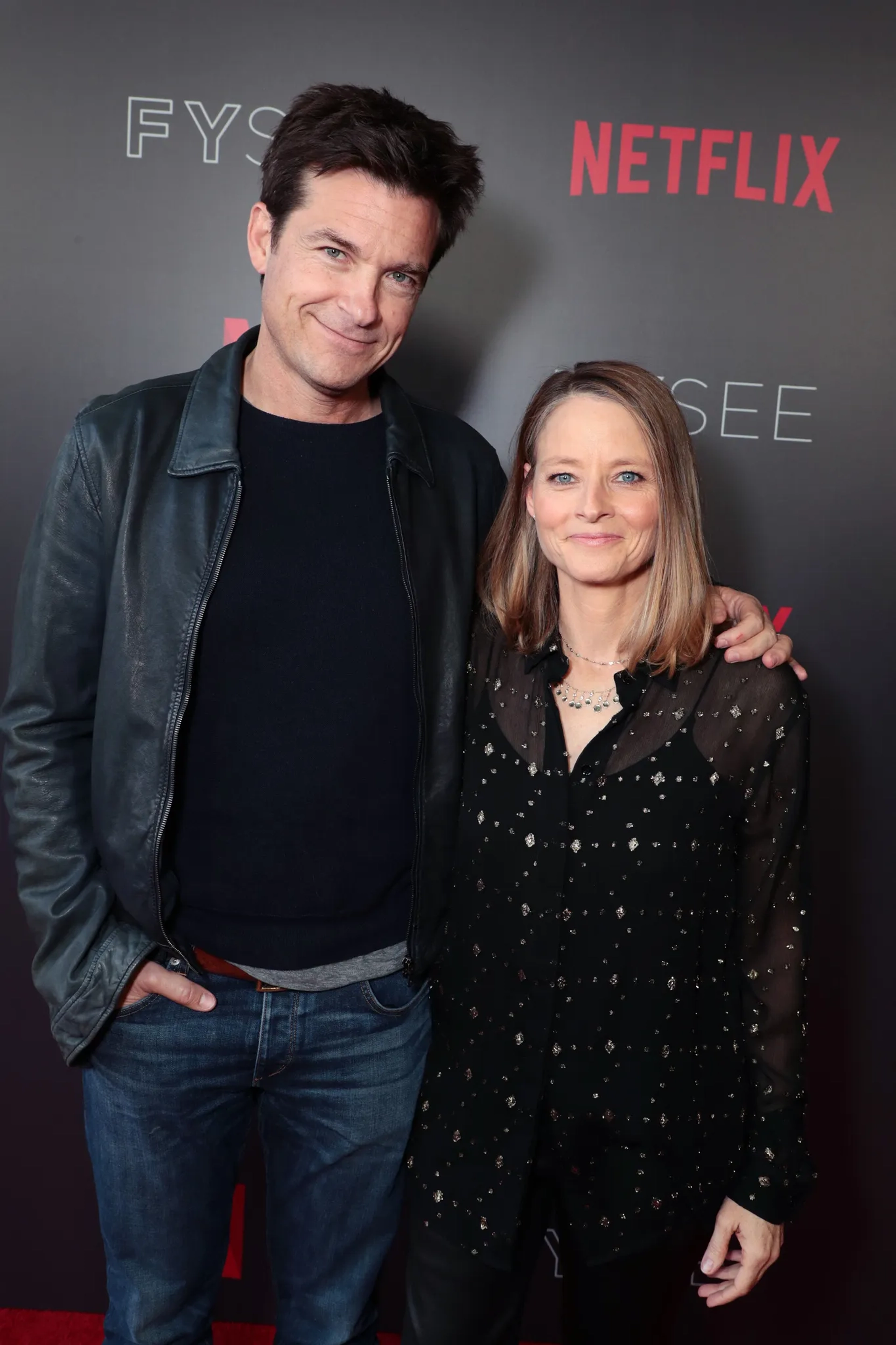 Jodie Foster and Jason Bateman at an event for Black Mirror (2011)