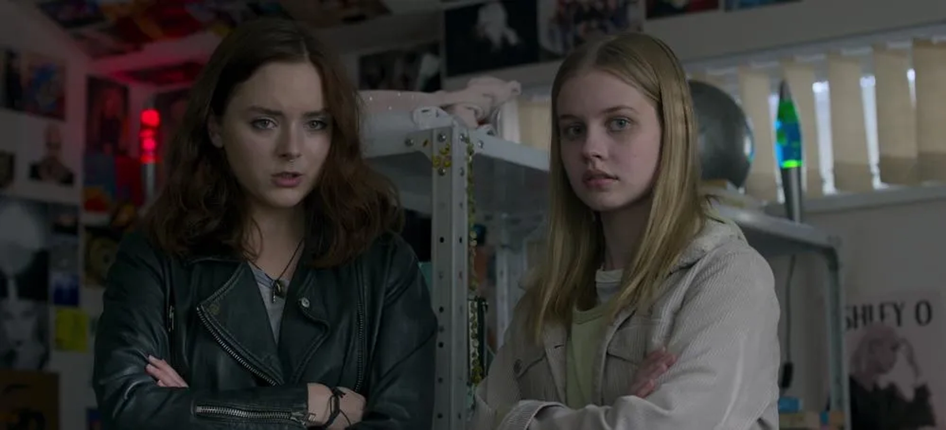 Madison Davenport and Angourie Rice in Black Mirror (2011)