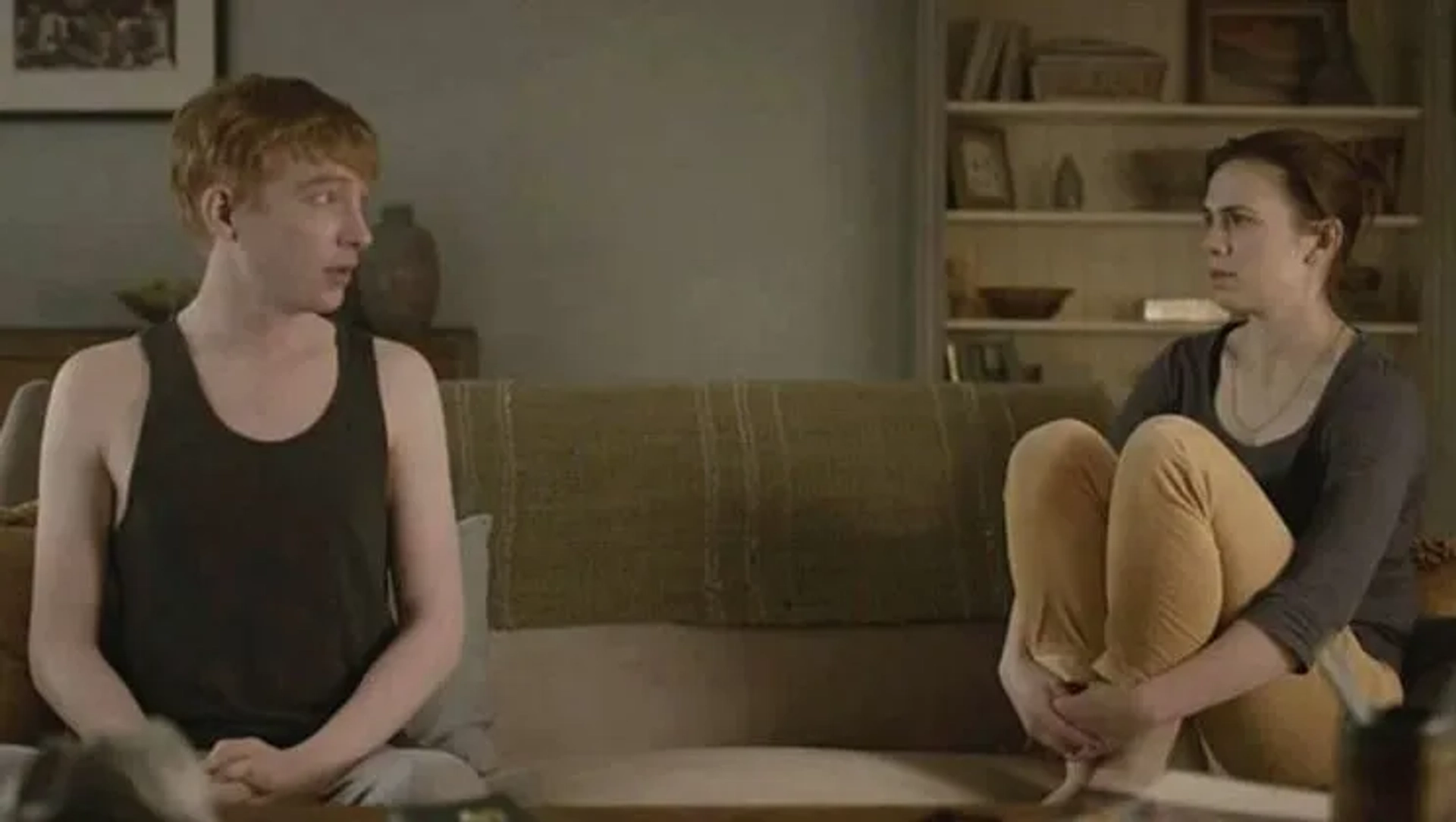 Domhnall Gleeson and Hayley Atwell in Black Mirror (2011)