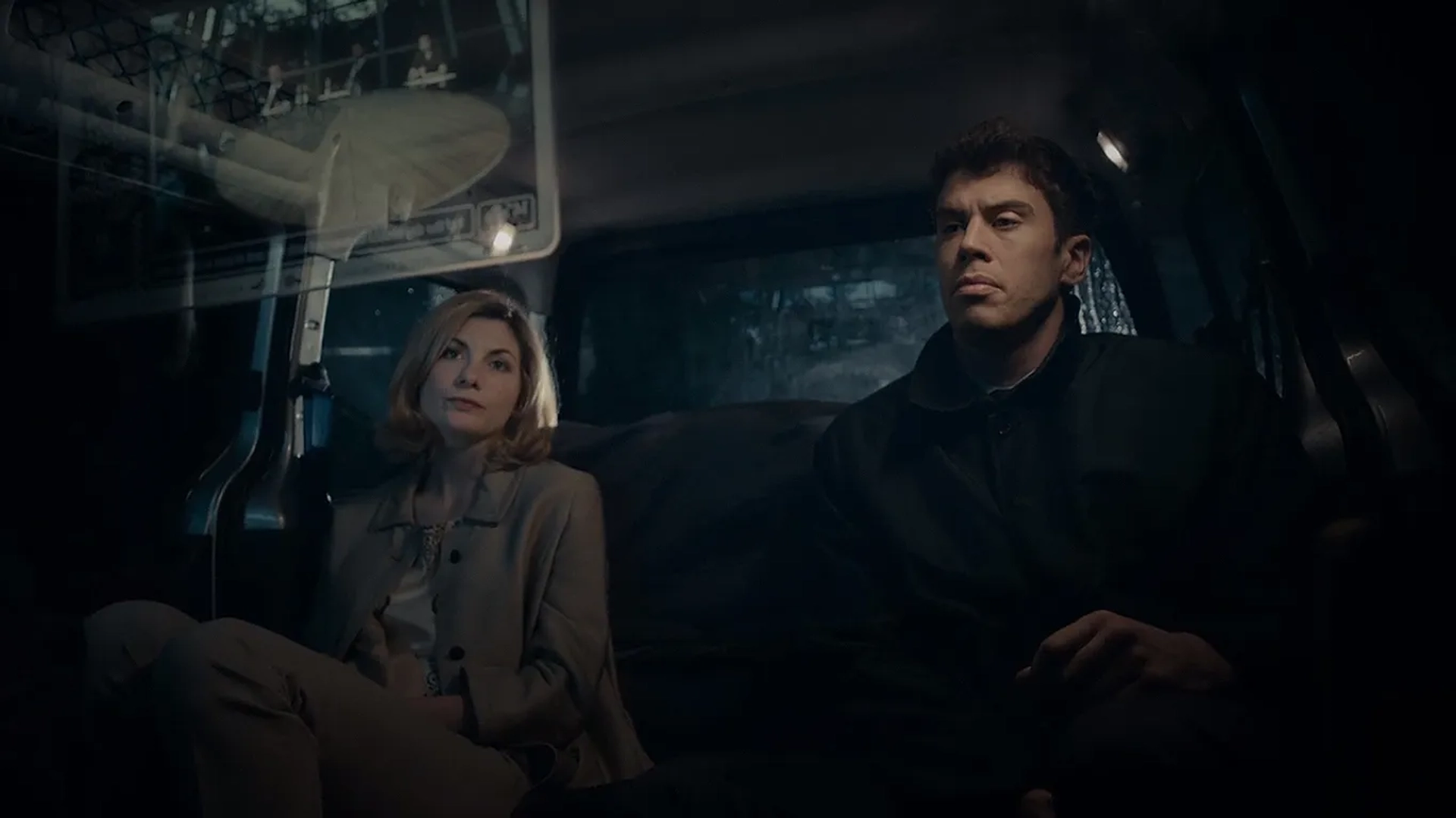 Toby Kebbell and Jodie Whittaker in Black Mirror (2011)