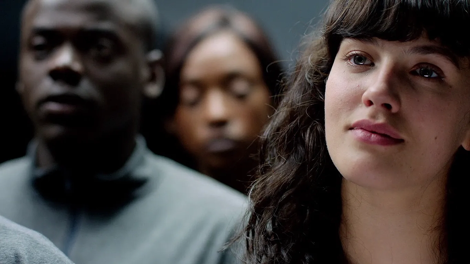 Daniel Kaluuya and Jessica Brown Findlay in Black Mirror (2011)