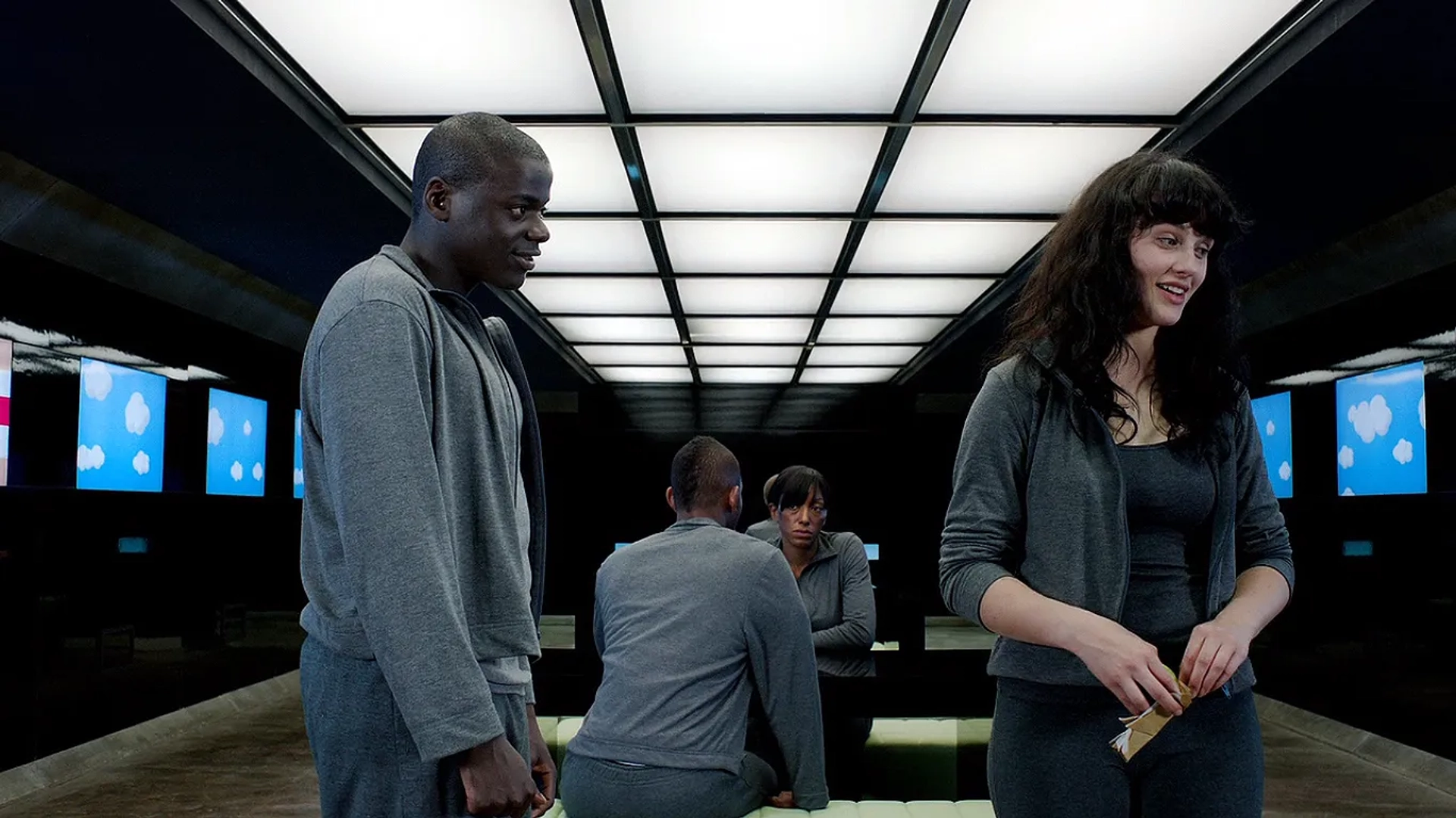 Daniel Kaluuya and Jessica Brown Findlay in Black Mirror (2011)