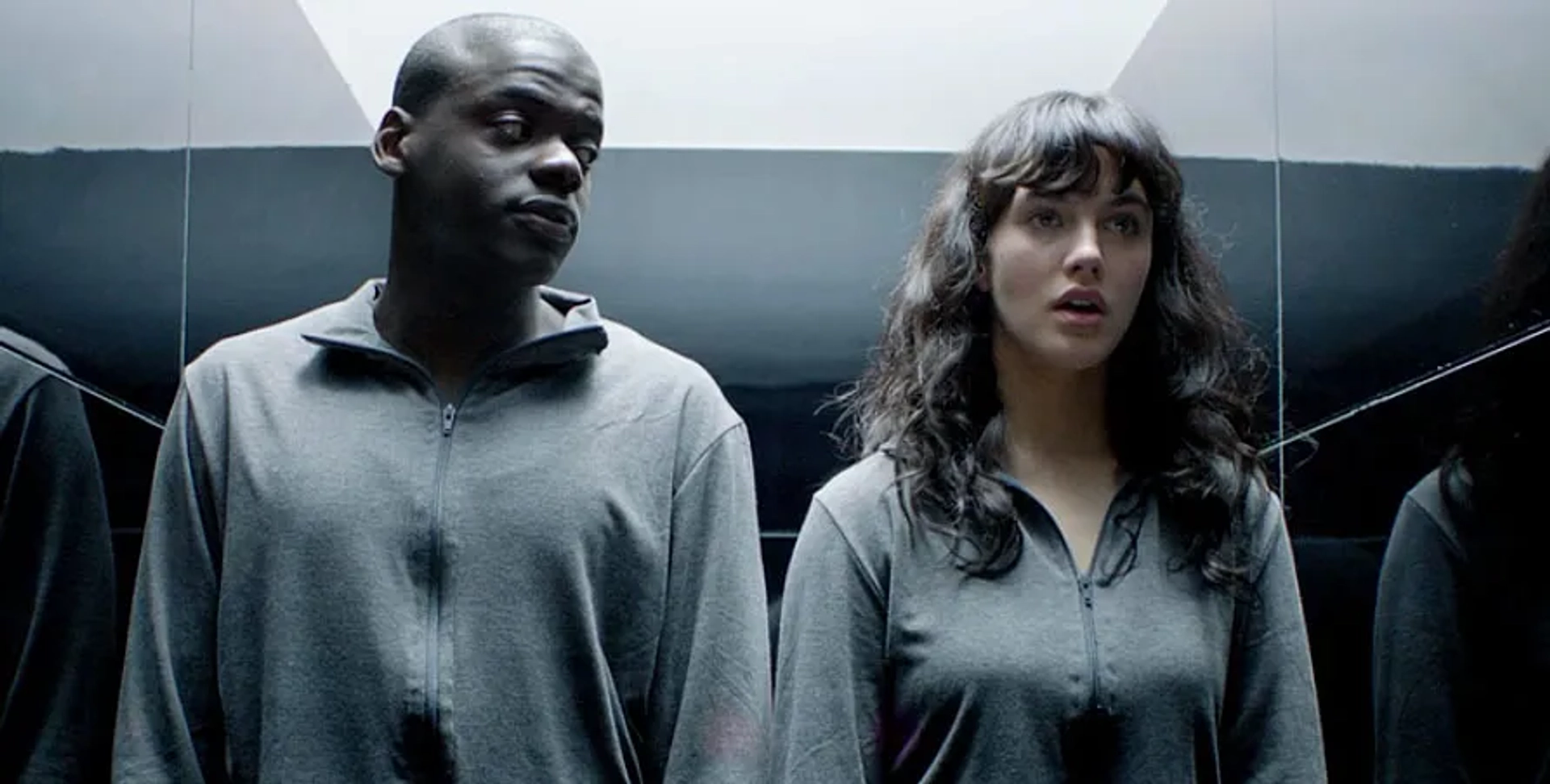 Daniel Kaluuya and Jessica Brown Findlay in Black Mirror (2011)