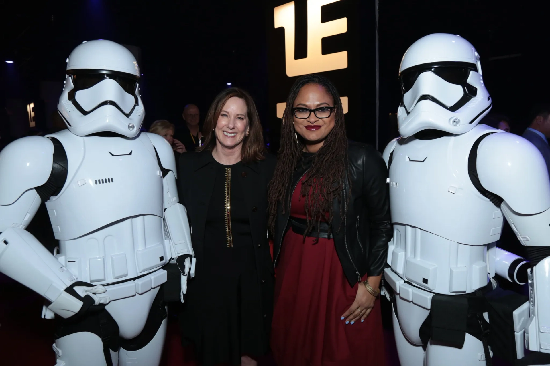 Kathleen Kennedy and Ava DuVernay at an event for Star Wars: Episode VIII - The Last Jedi (2017)