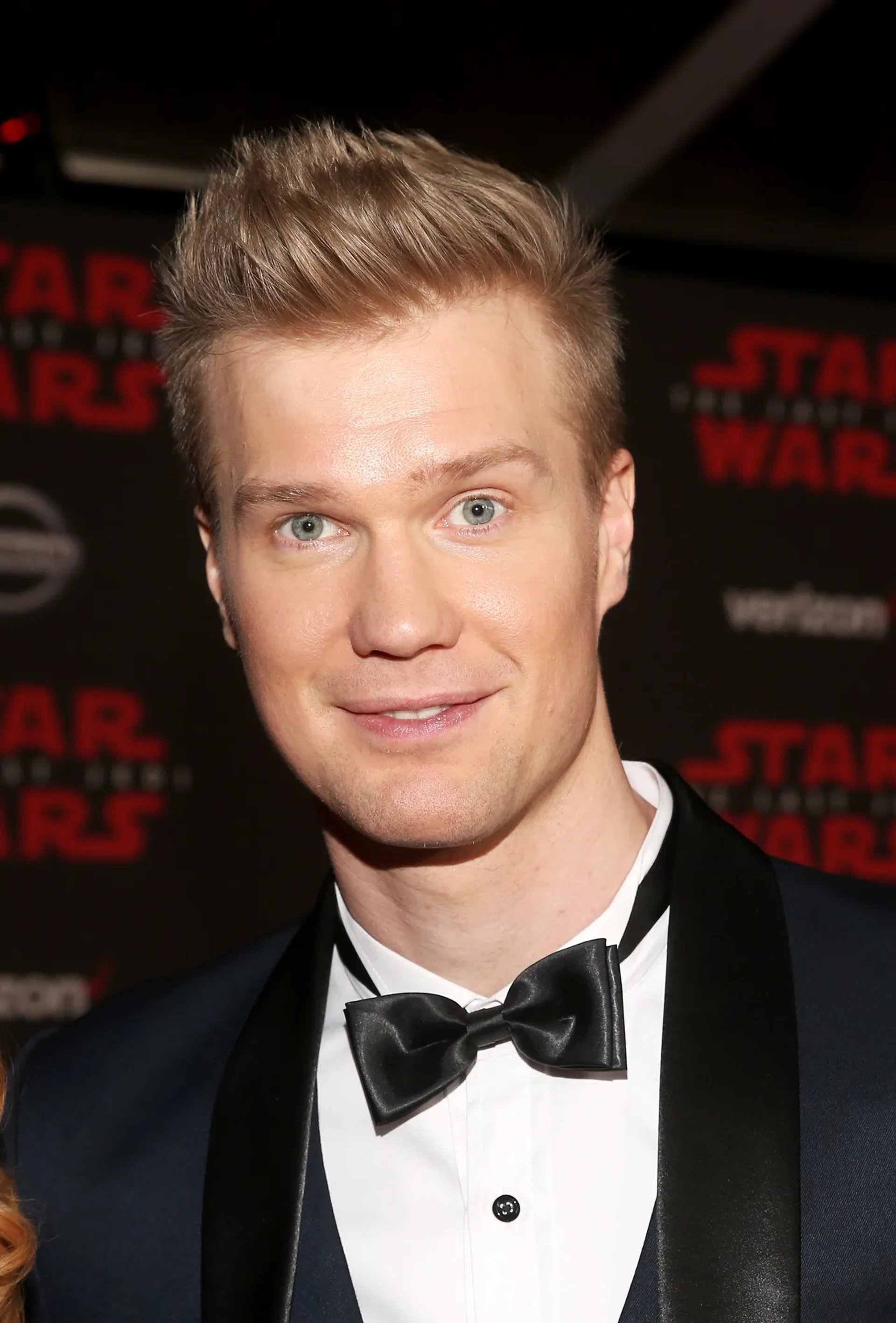 Joonas Suotamo at an event for Star Wars: Episode VIII - The Last Jedi (2017)